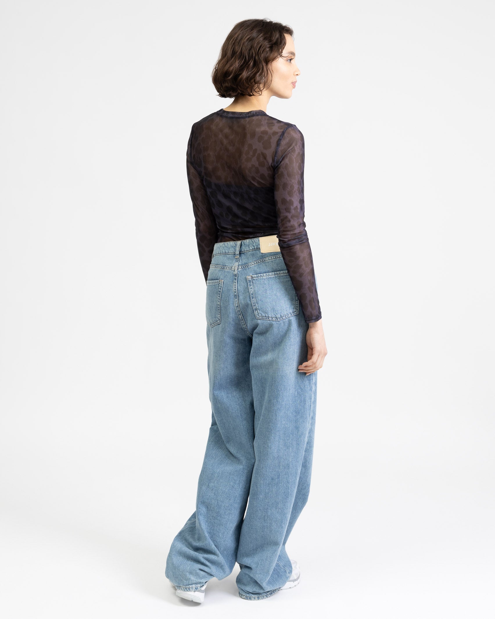 Mesh Body mit Animalprint