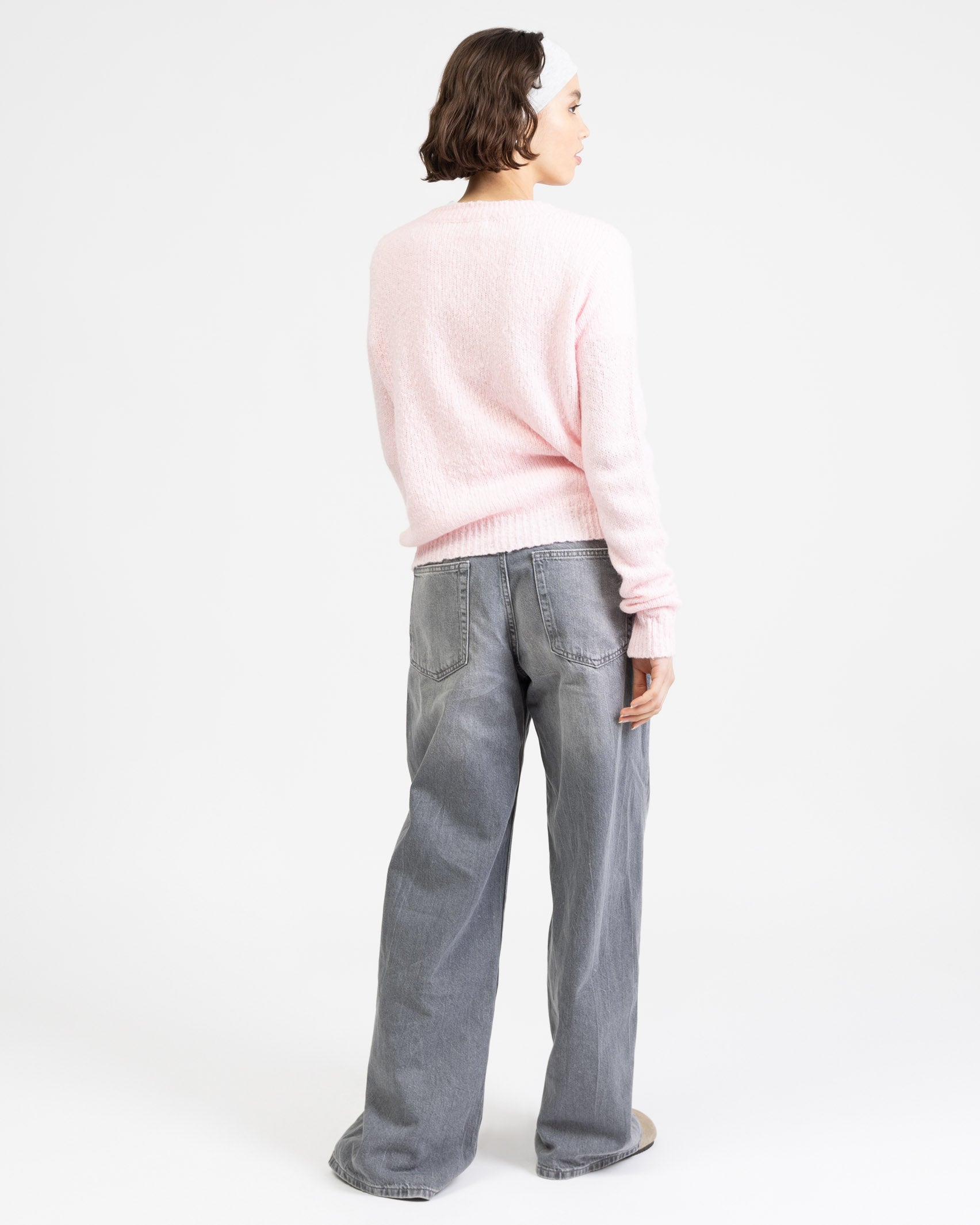 Weiche Strickjacke mit Wollanteil