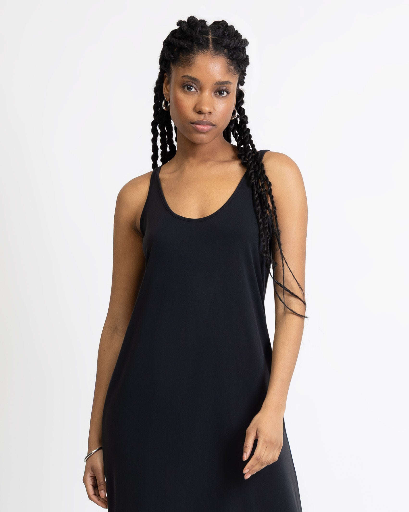 Weiches, luftiges Maxikleid