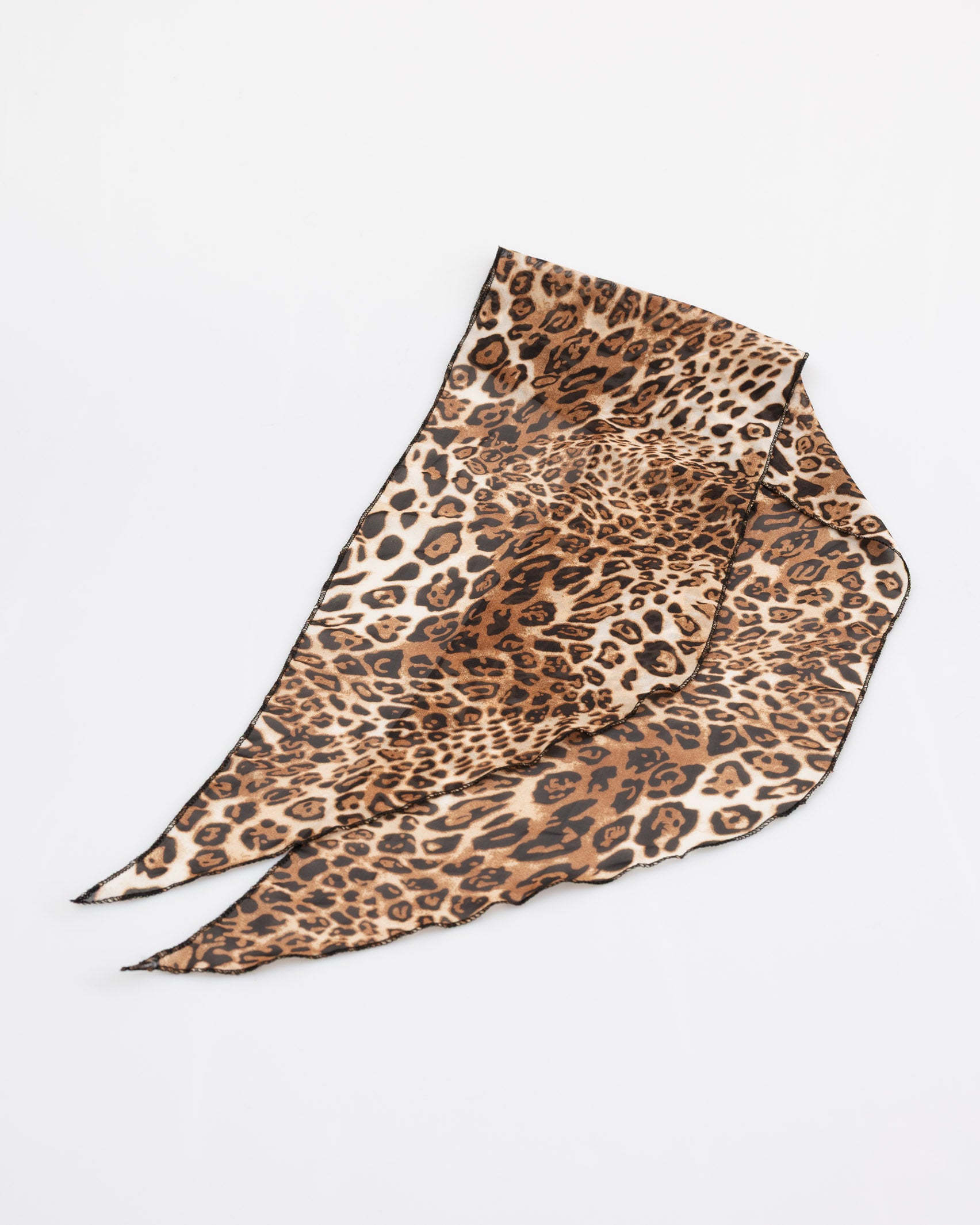 Schmales Tuch mit Leoprint