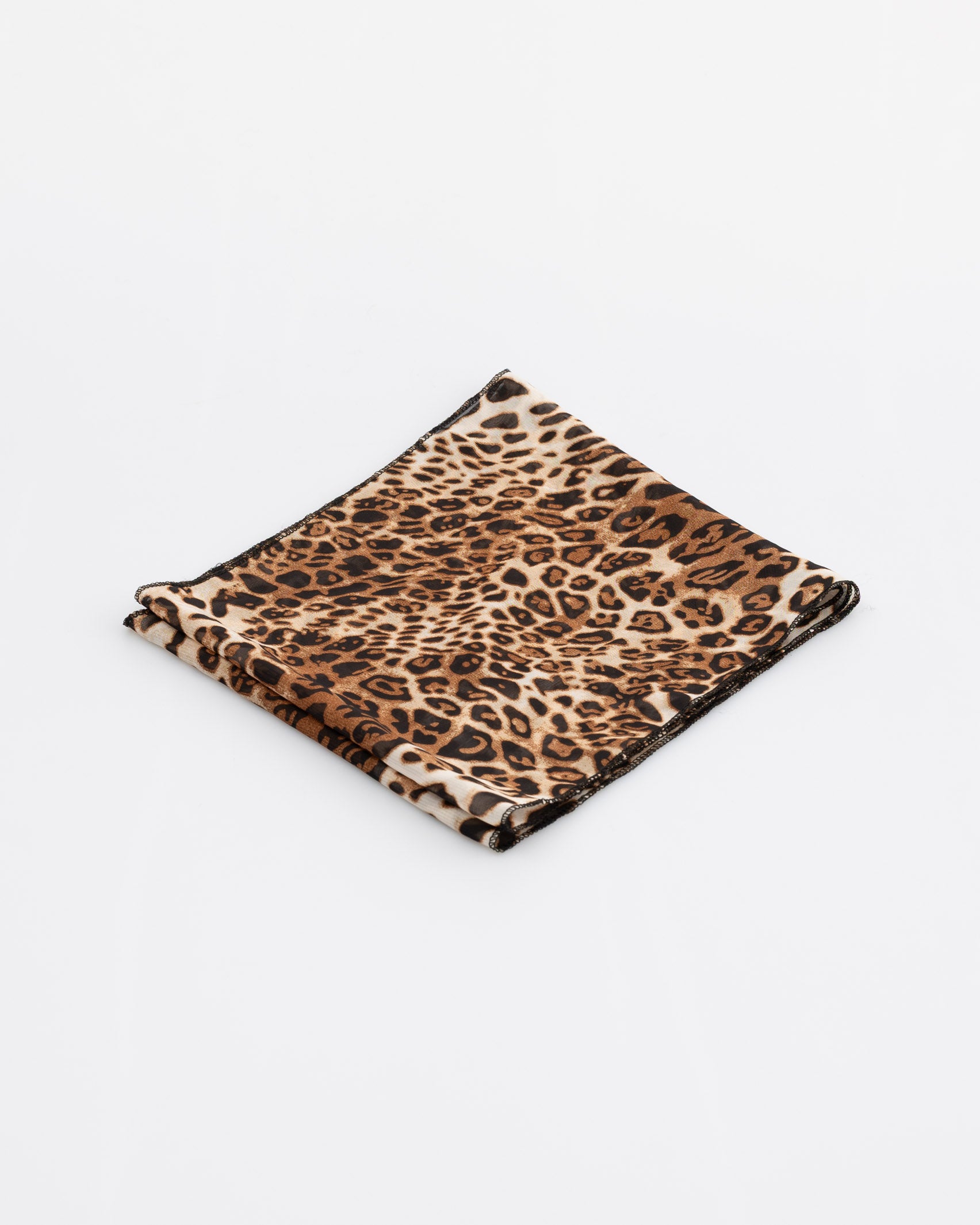 Schmales Tuch mit Leoprint