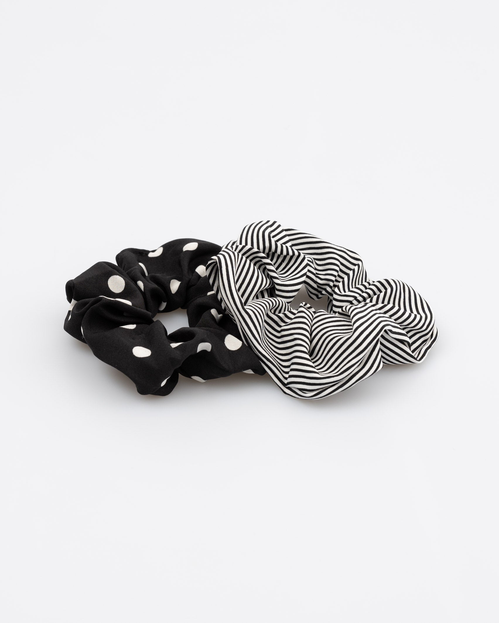 Scrunchie mit Streifenprint