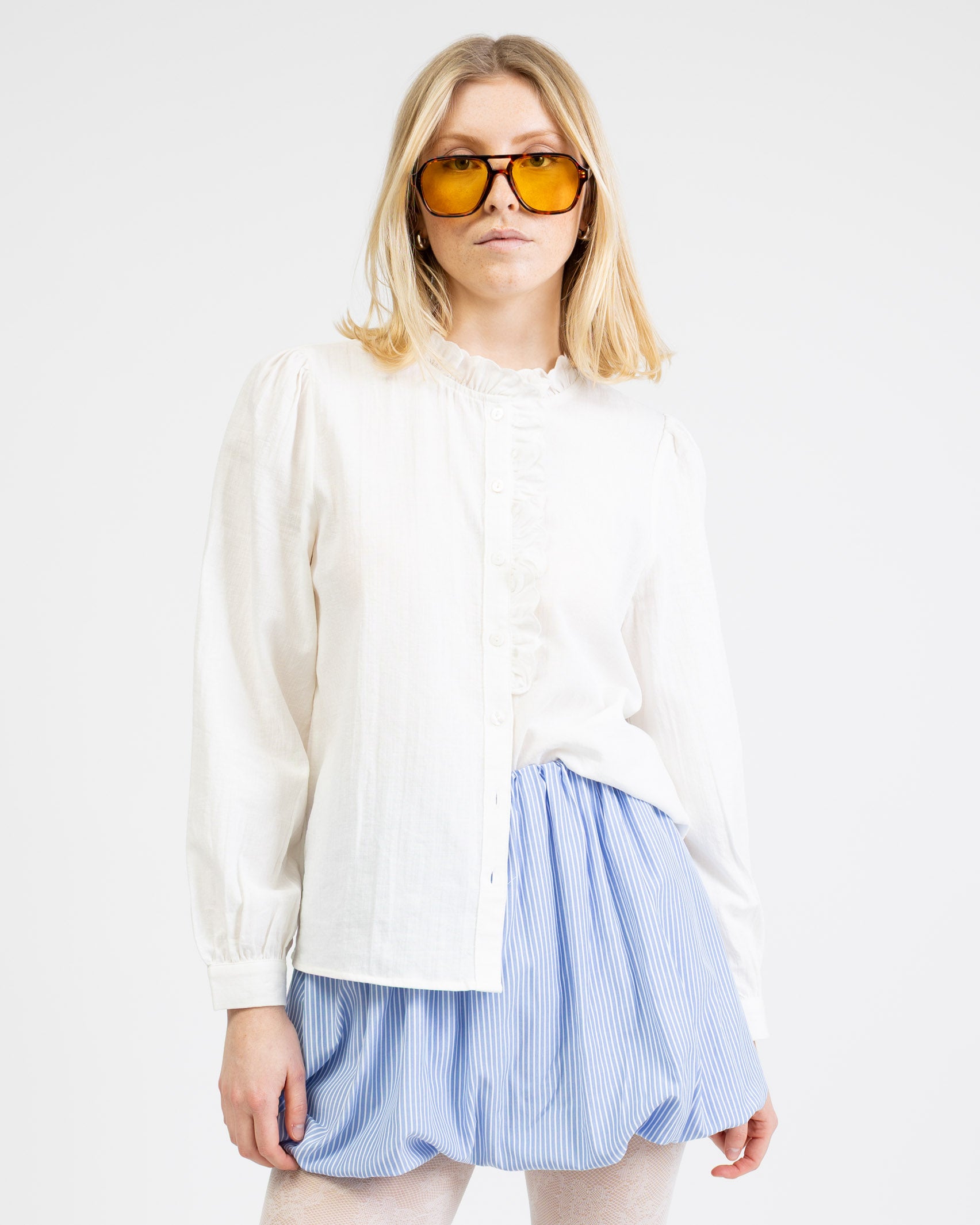 Elegante Baumwollbluse