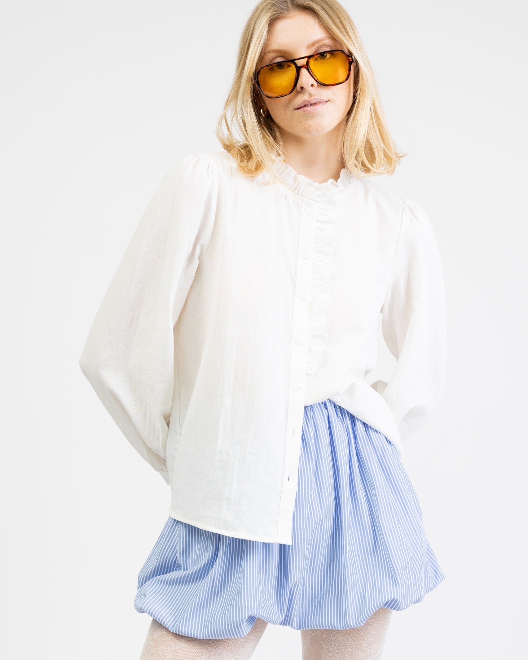 Elegante Baumwollbluse