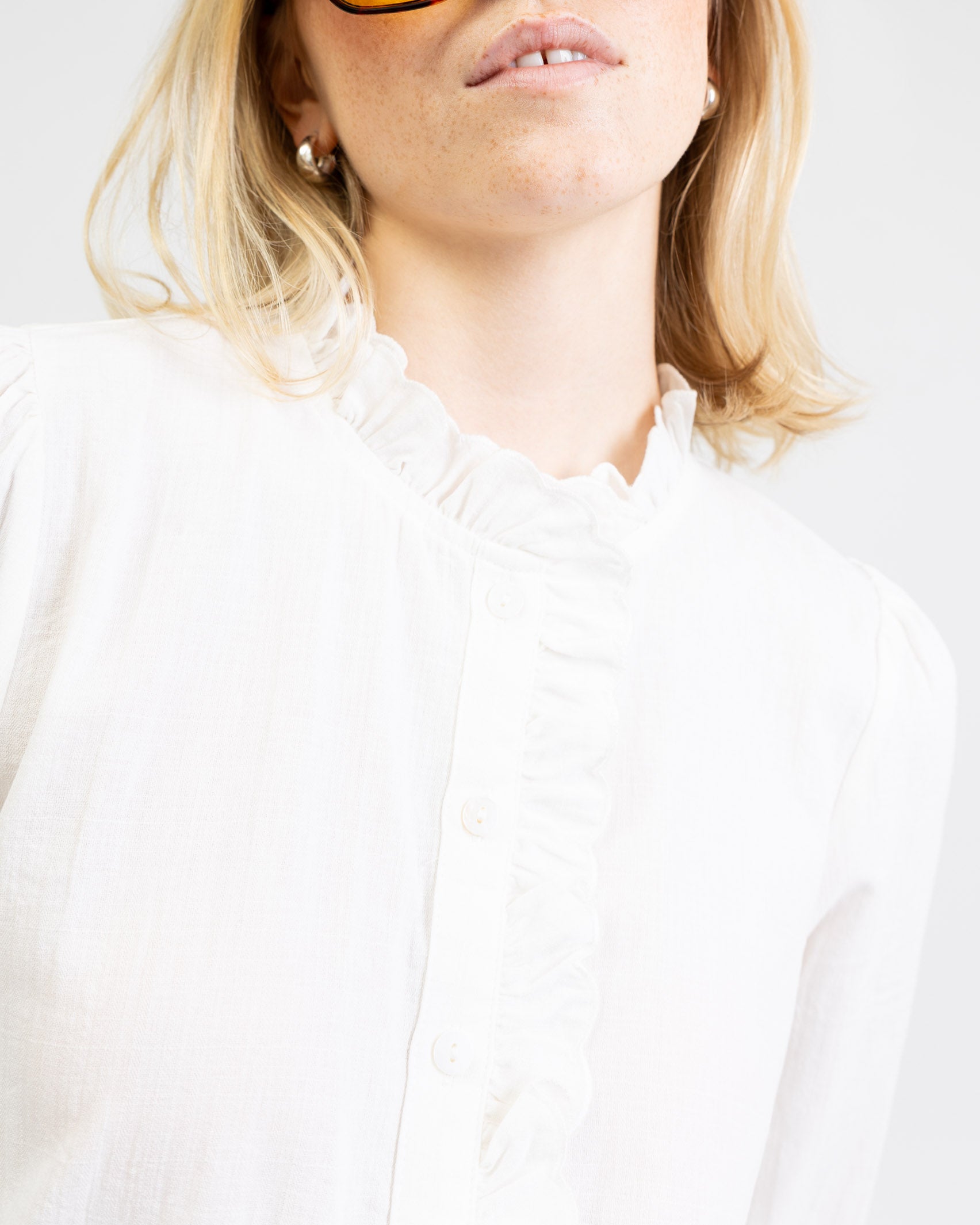 Elegante Baumwollbluse