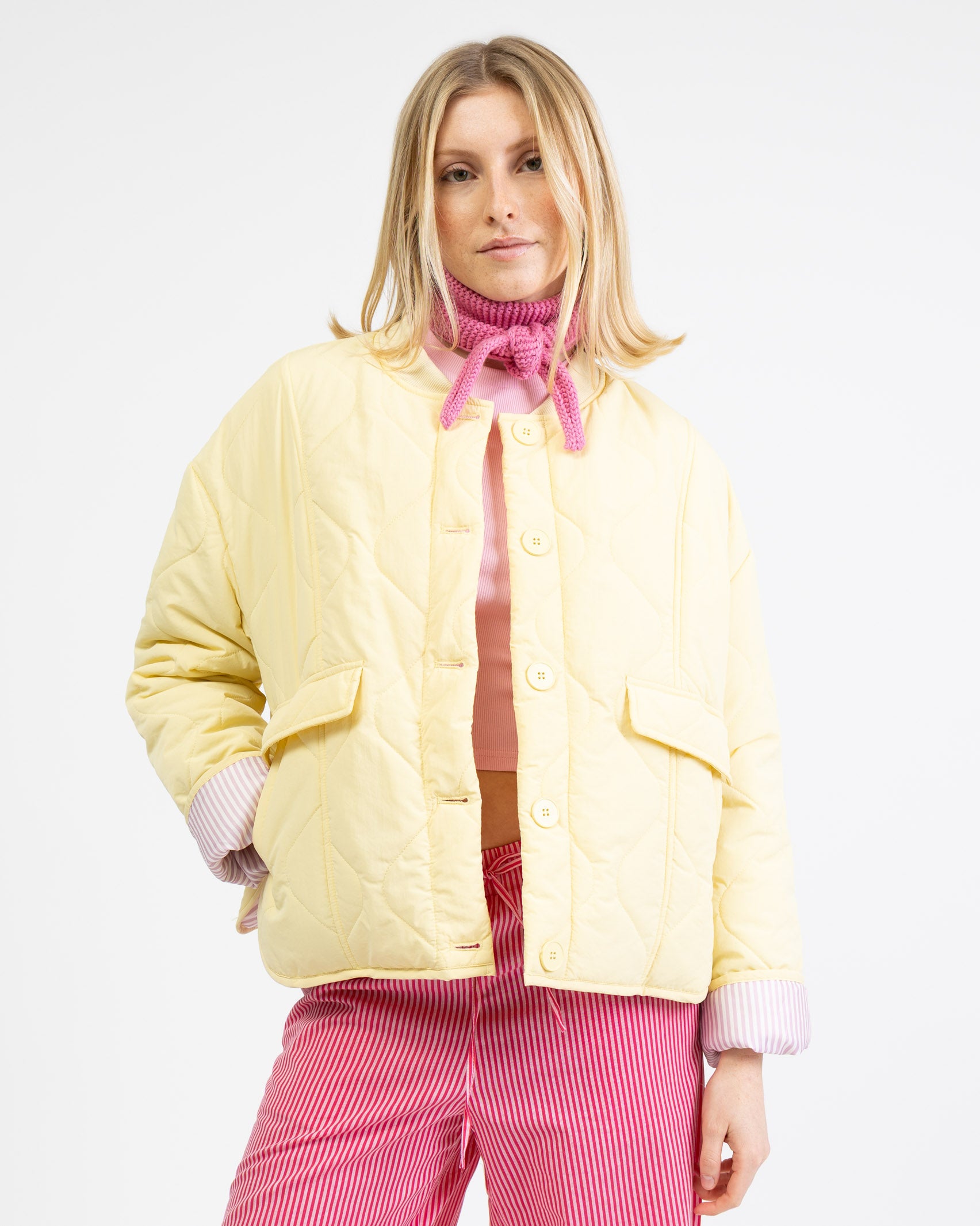 Gesteppte Übergangsjacke