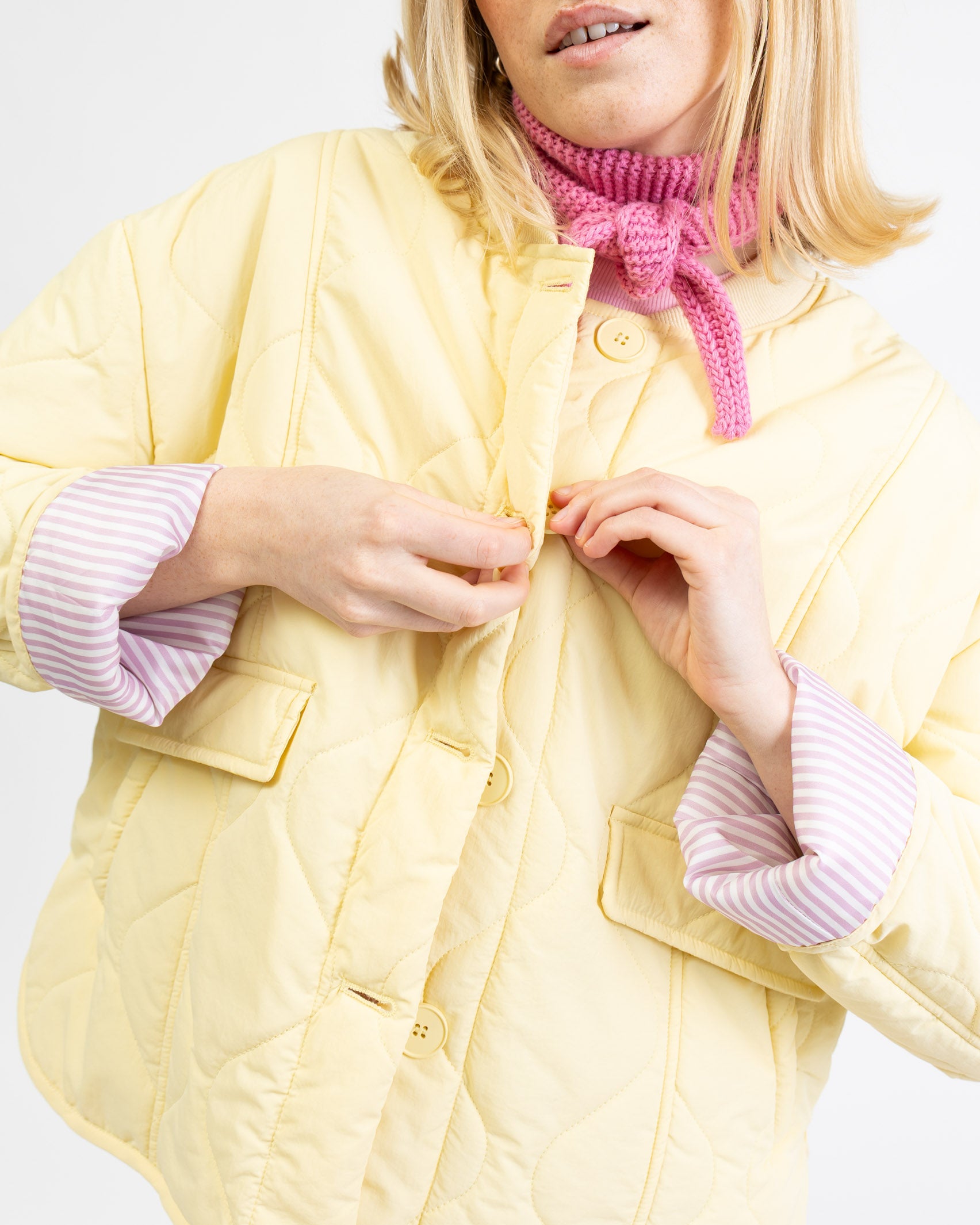 Gesteppte Übergangsjacke