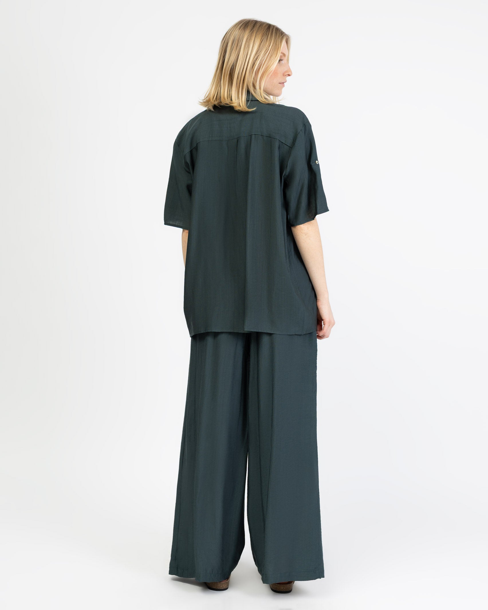 Lockere Kurzarmbluse