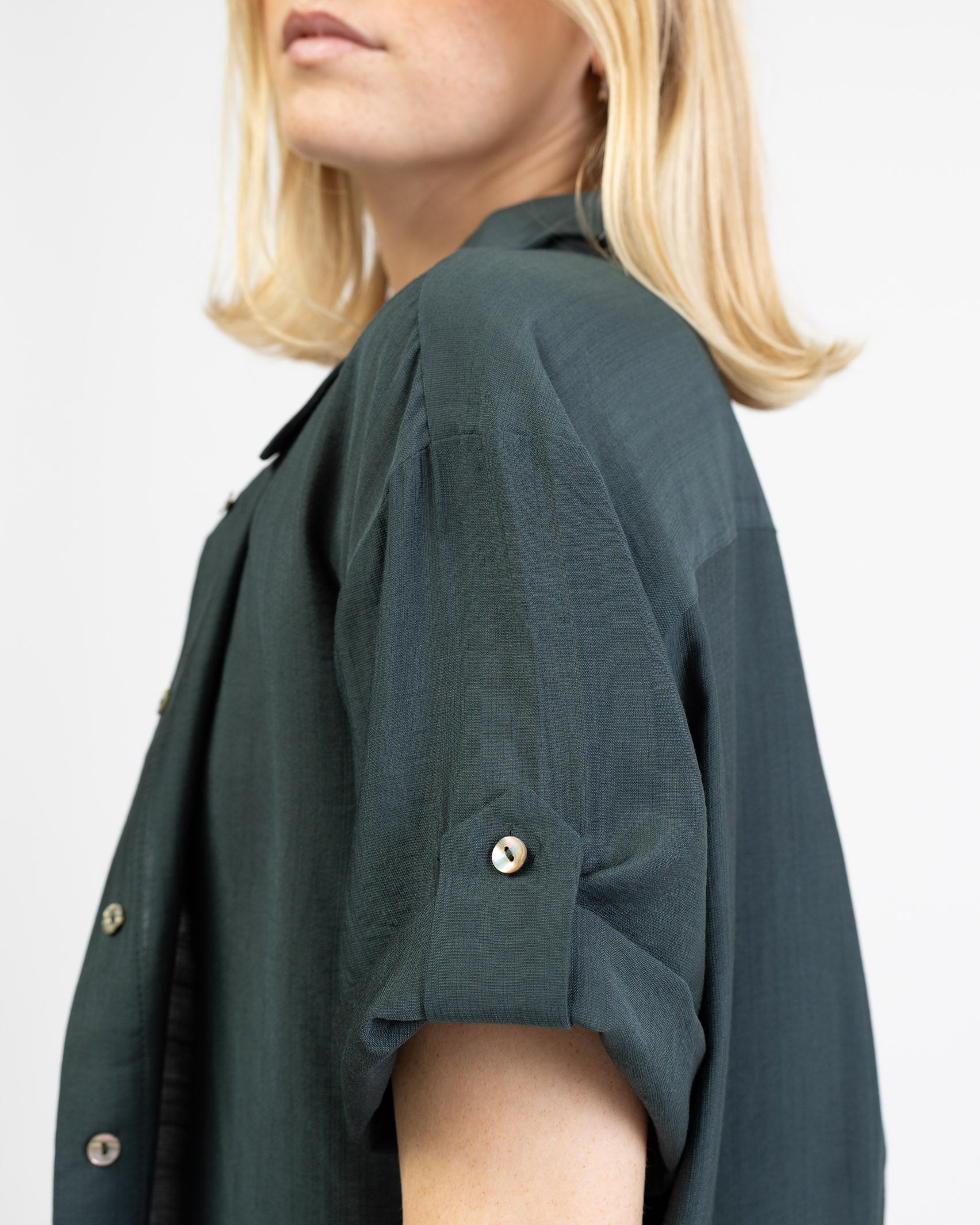 Lockere Kurzarmbluse