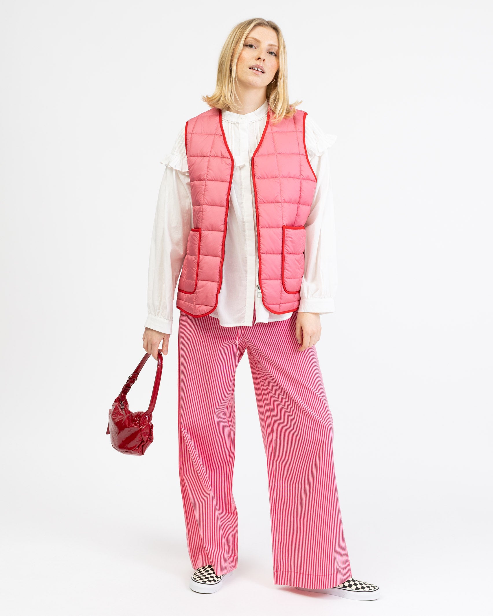 Gesteppte lockere Weste