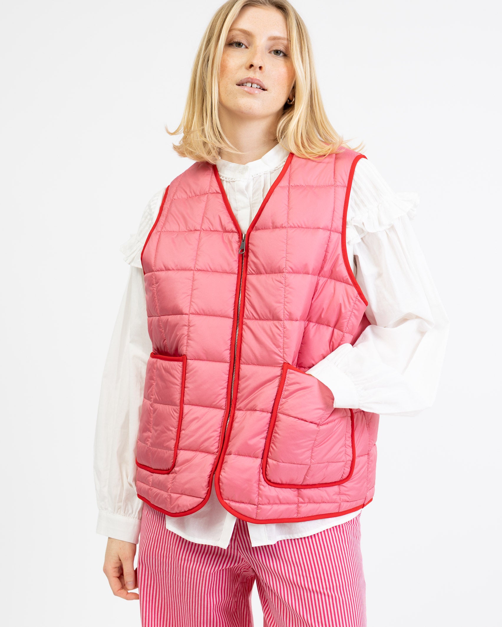 Gesteppte lockere Weste