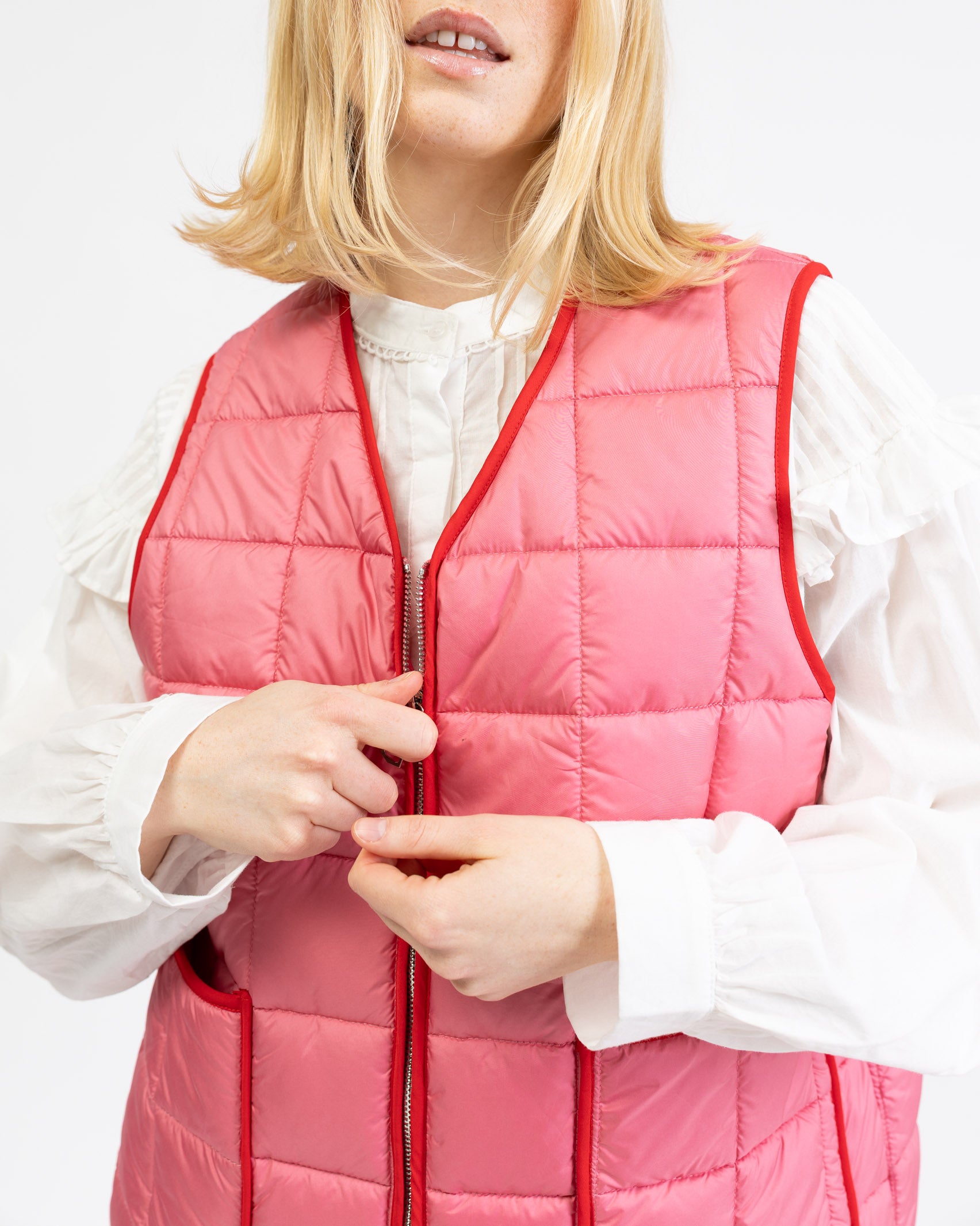 Gesteppte lockere Weste