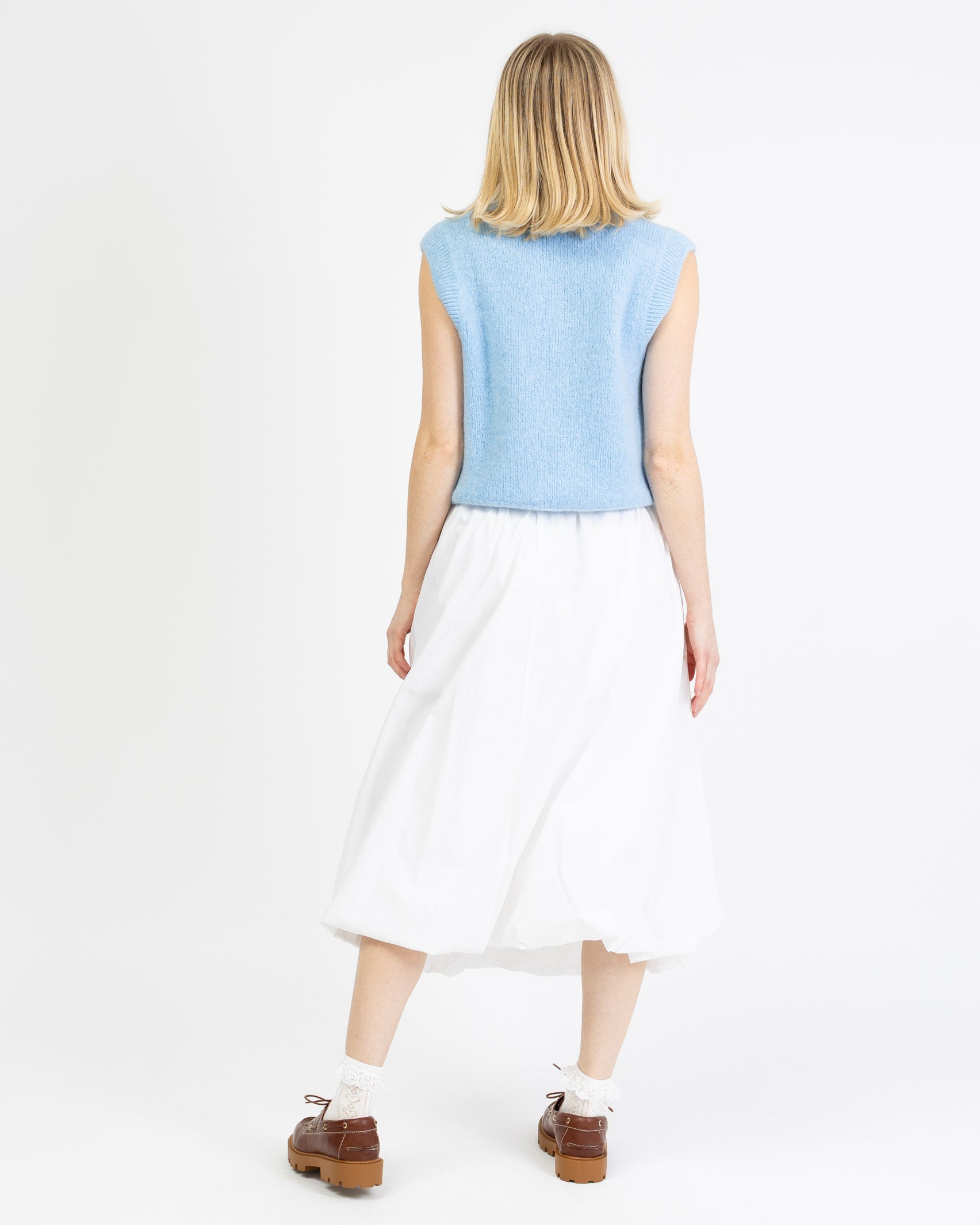 Weiche lockere Strickweste