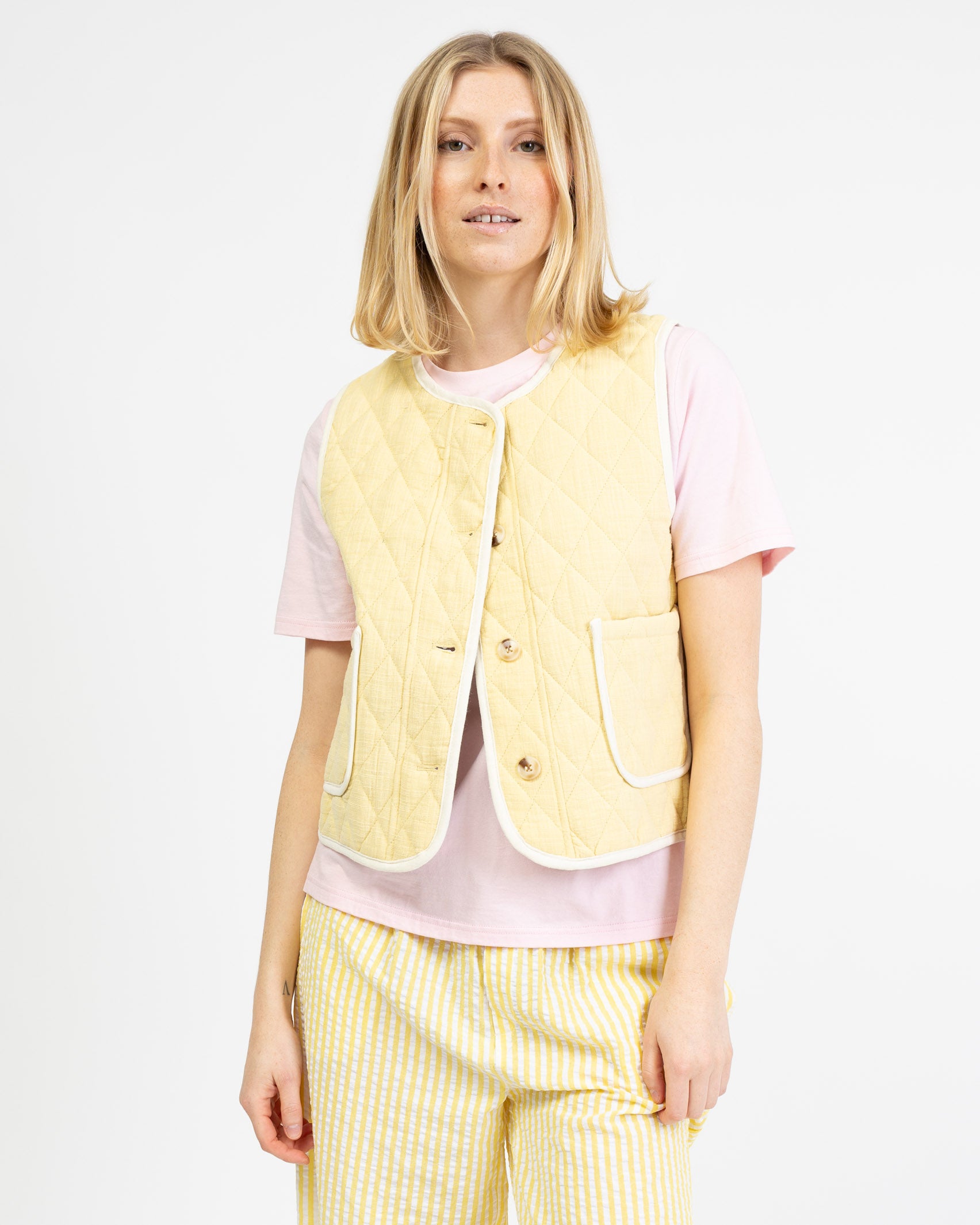 Gesteppte Baumwollweste