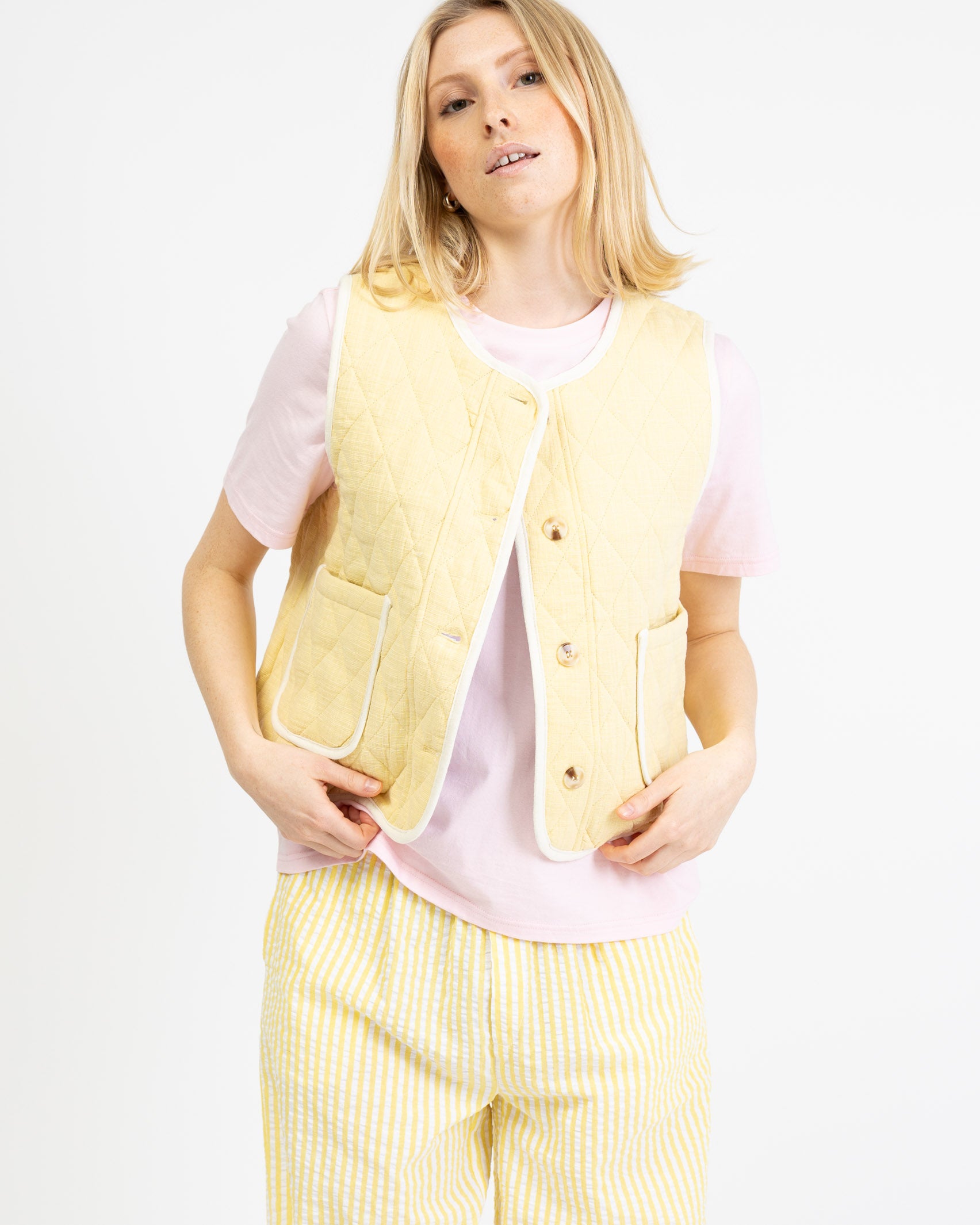 Gesteppte Baumwollweste