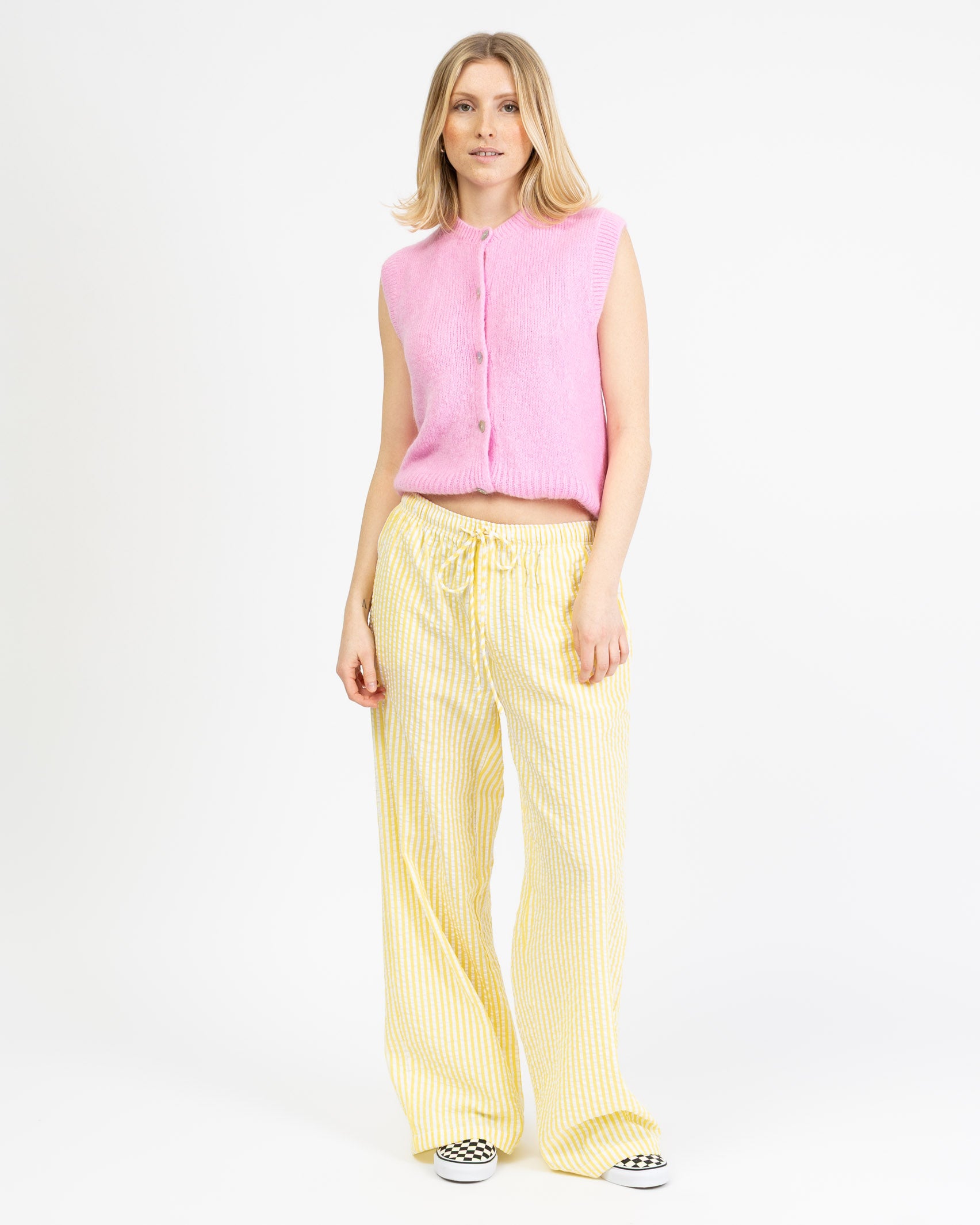 Weiche lockere Strickweste