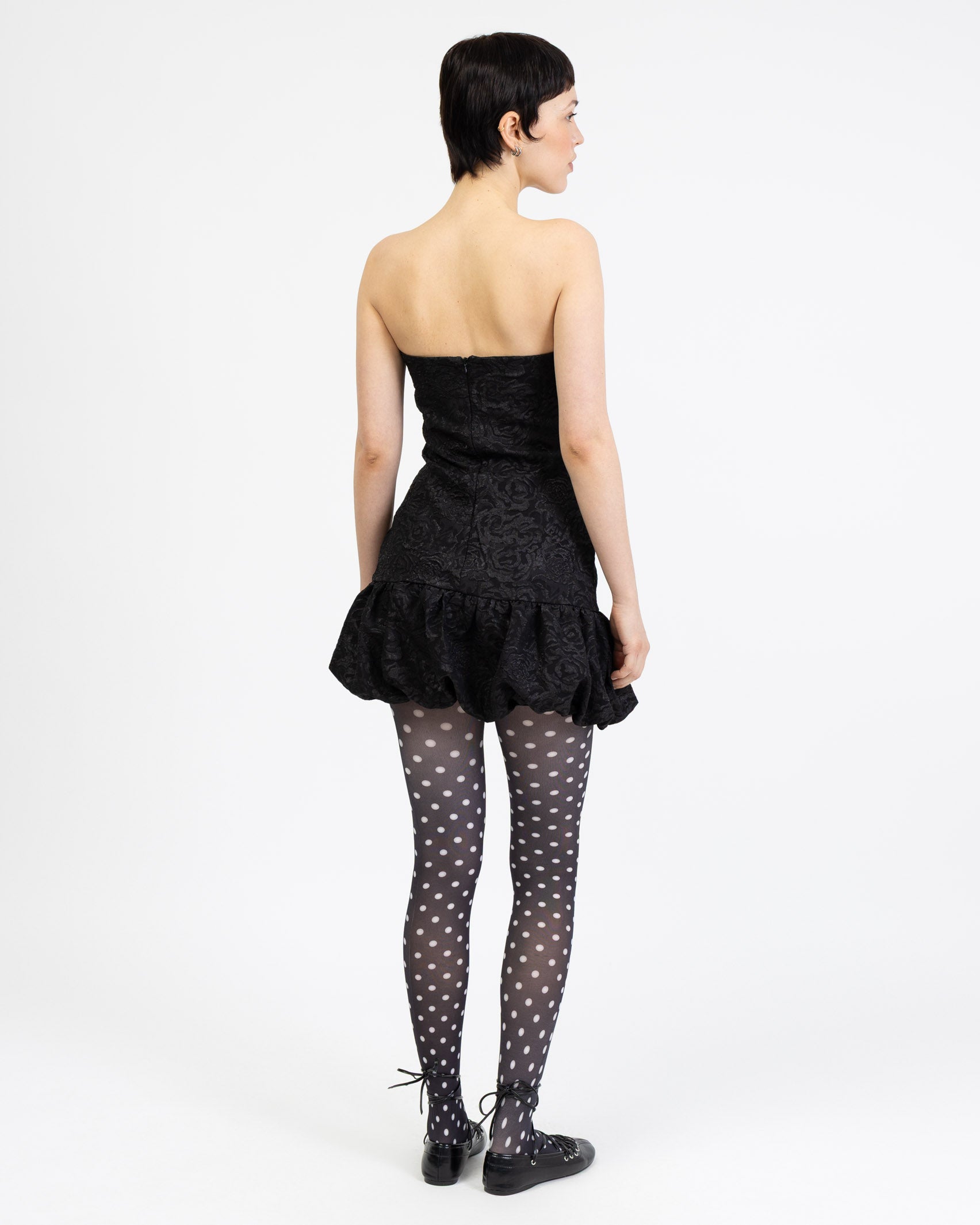 Ballonkleid mit Blumenprint