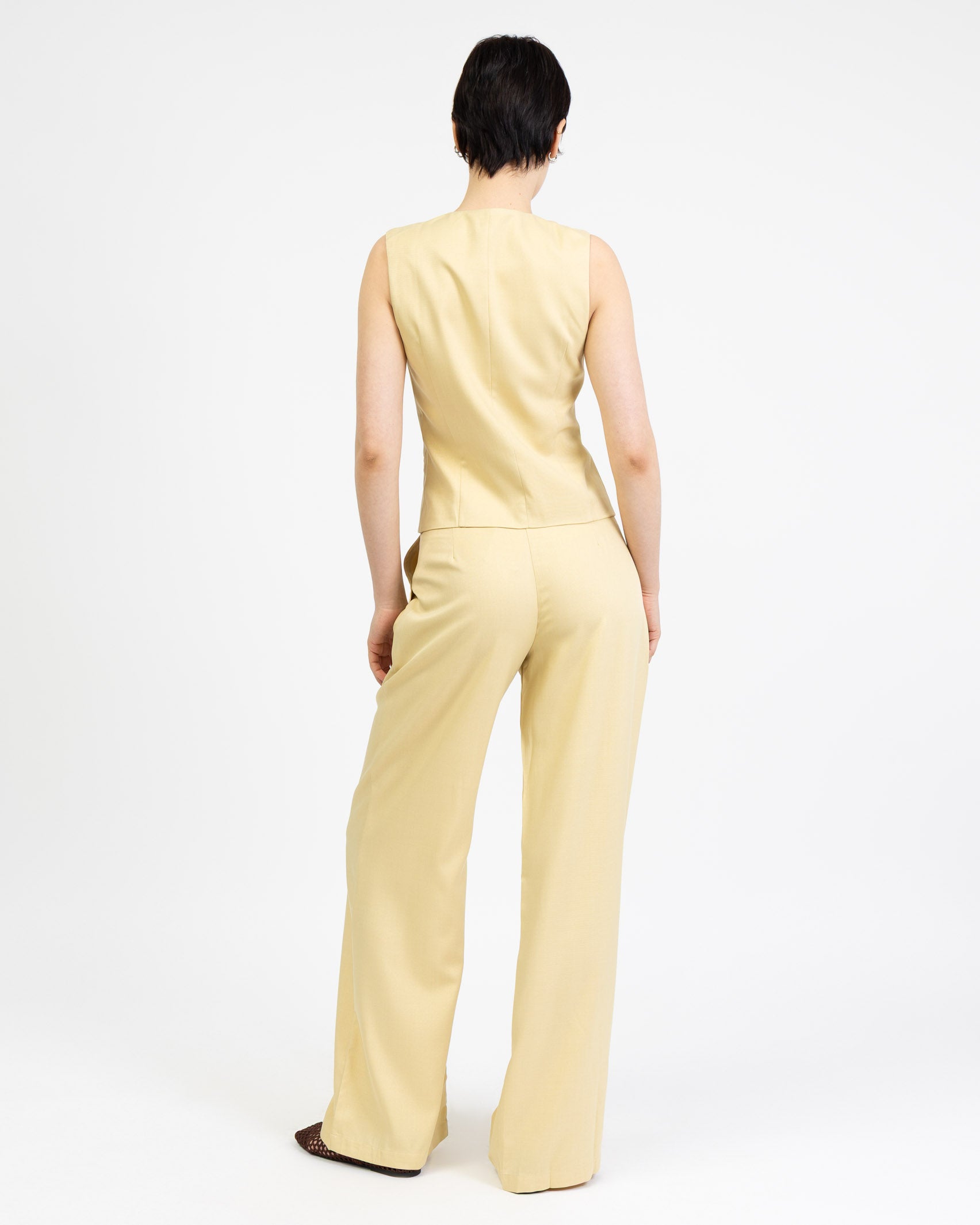 Leichte Bundfaltenhose