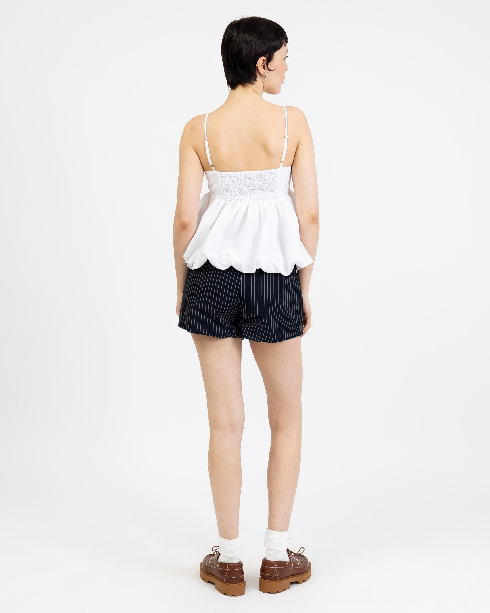 Luftiges Top in Ballonoptik