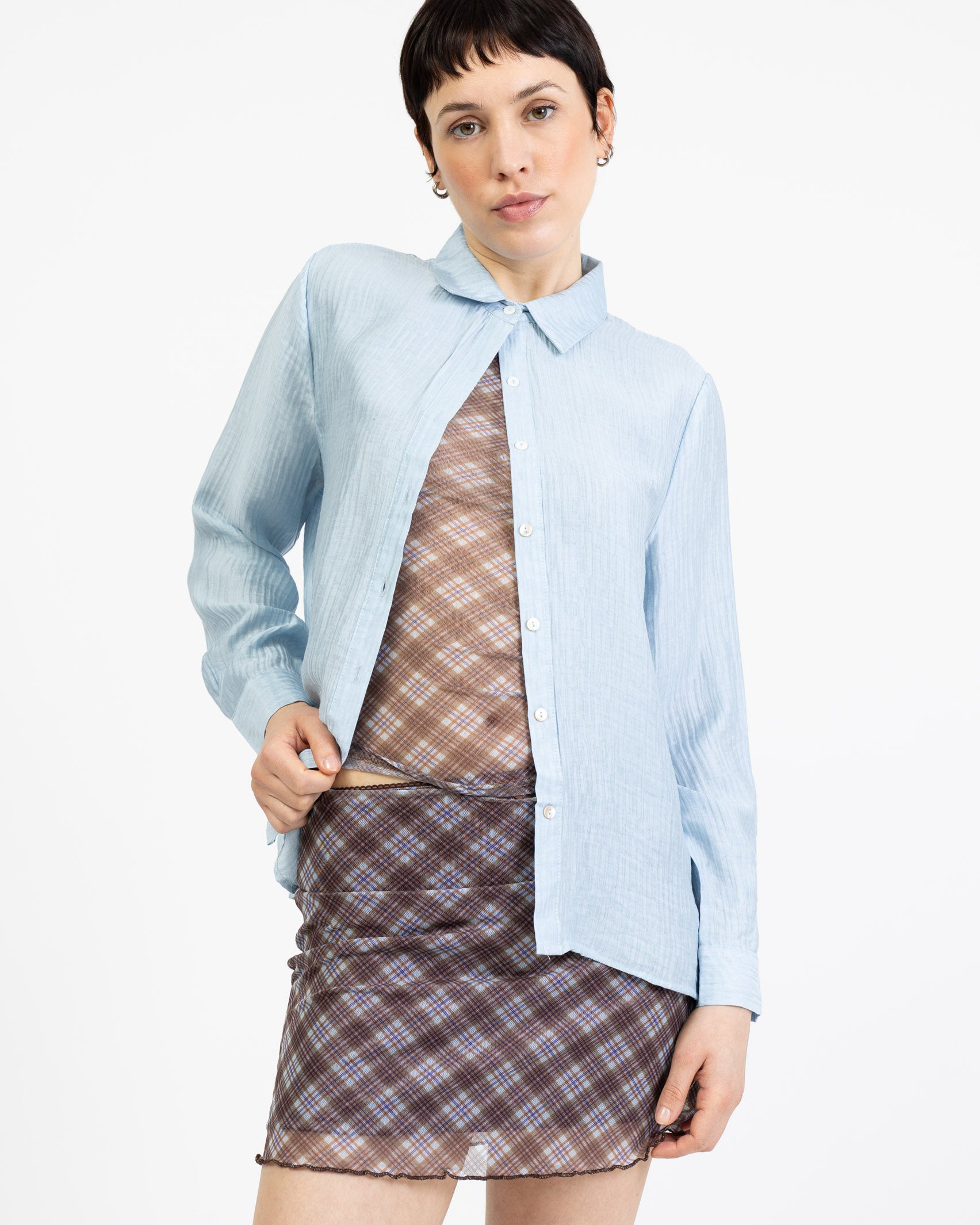 Luftige, schlichte Bluse