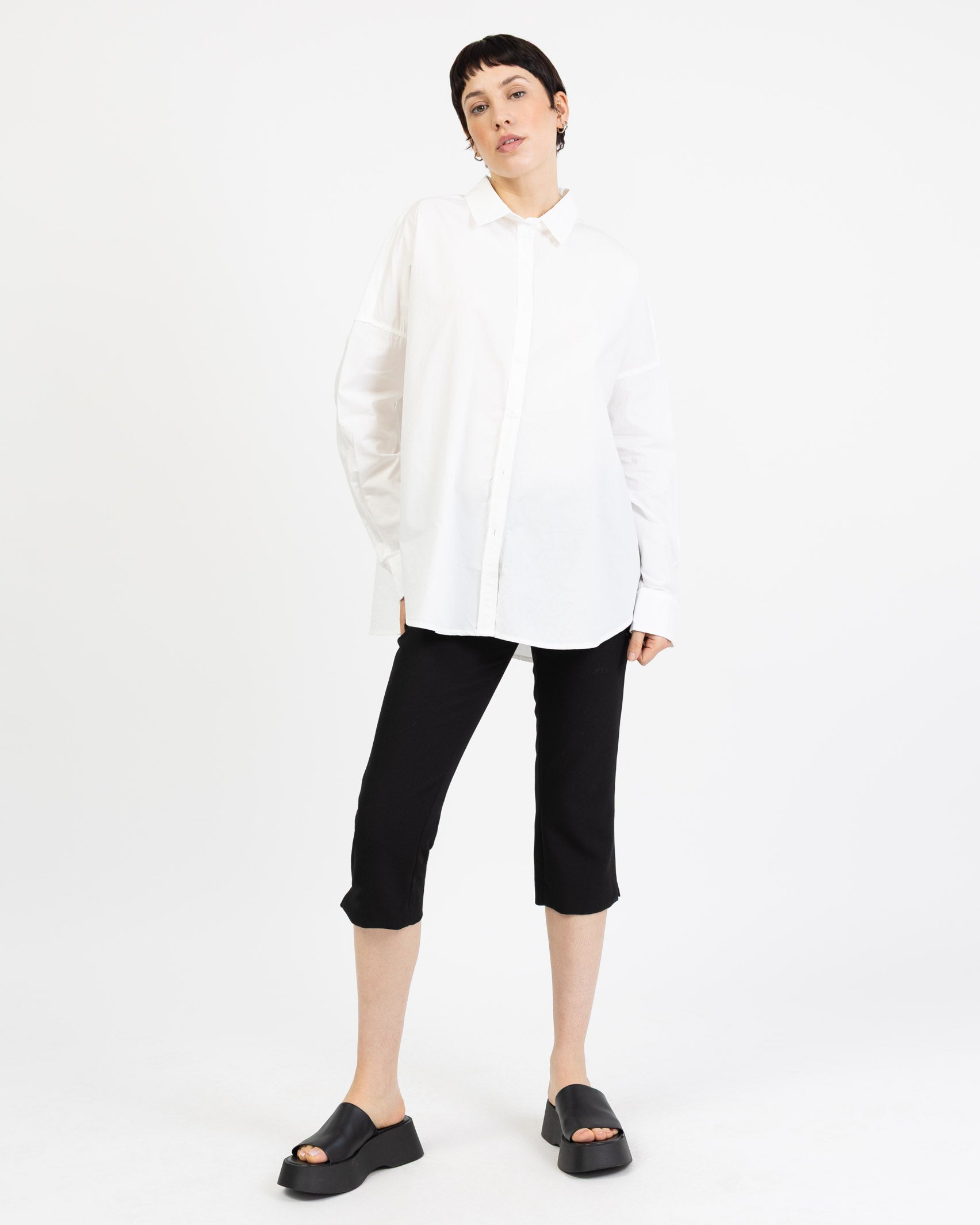 Basic Oversize Bluse