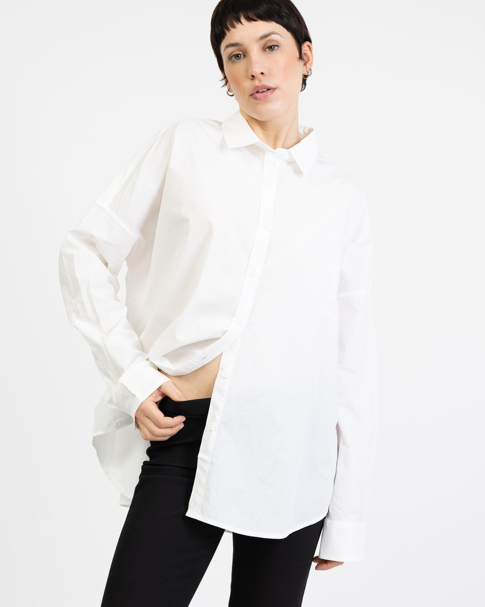 Basic Oversize Bluse