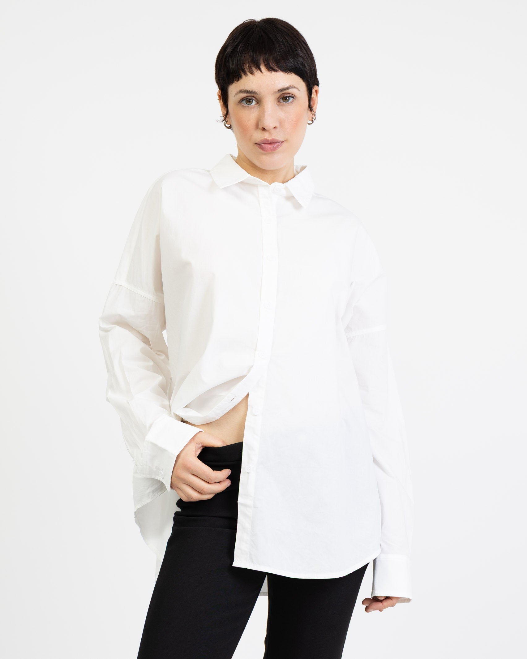 Basic Oversize Bluse