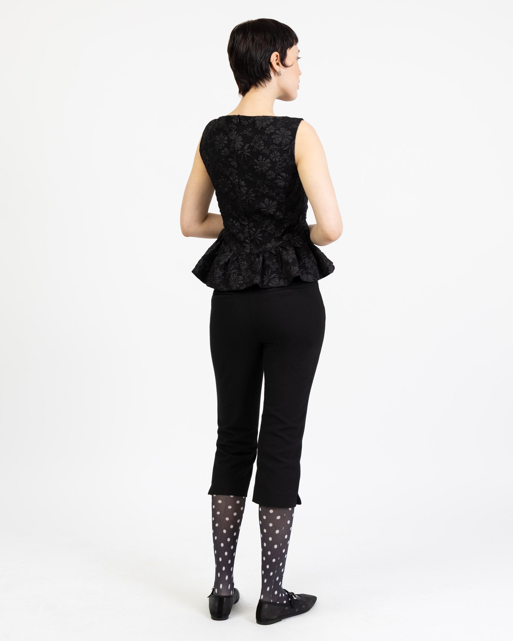 Elegantes Top mit Blumenmuster