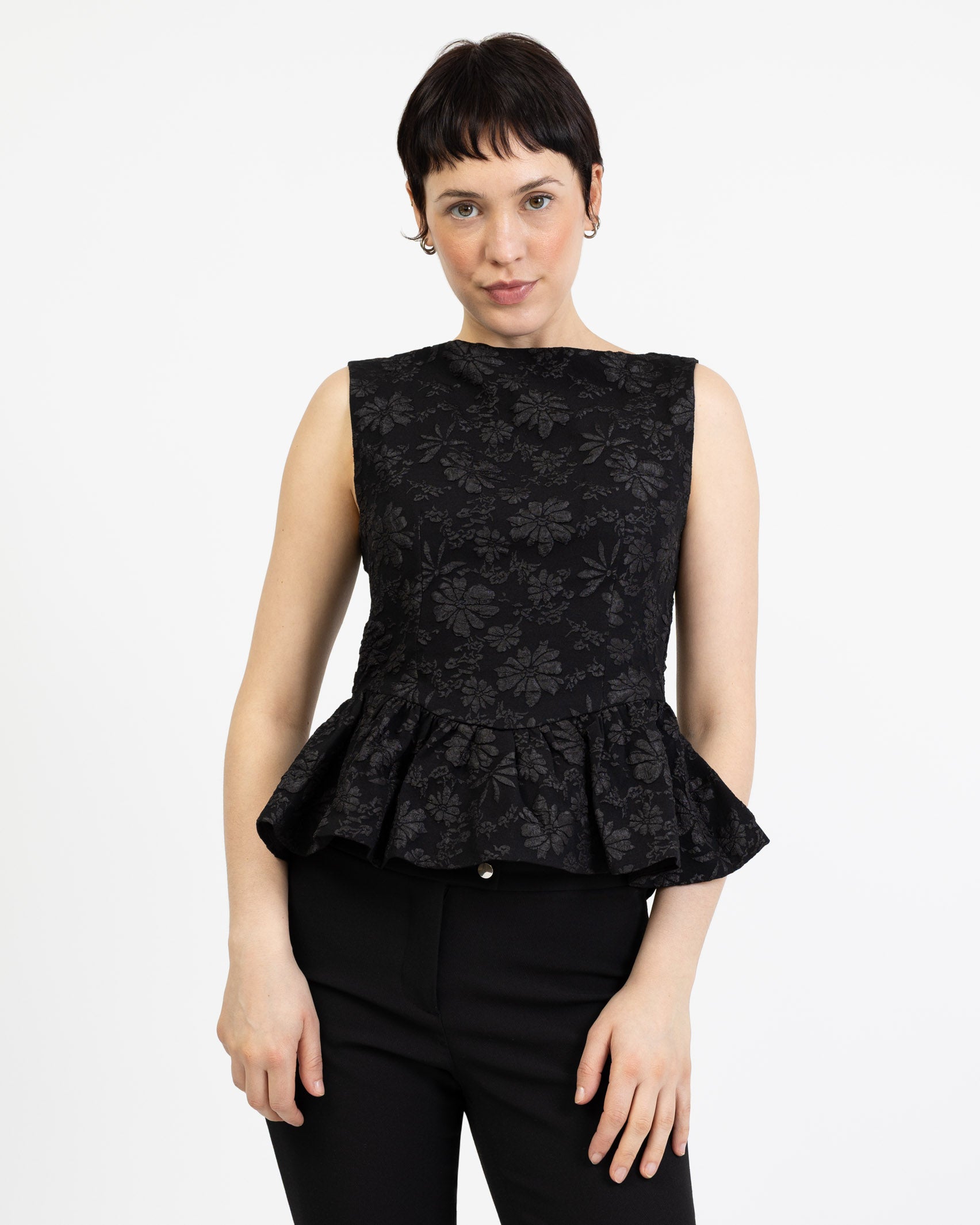 Elegantes Top mit Blumenmuster