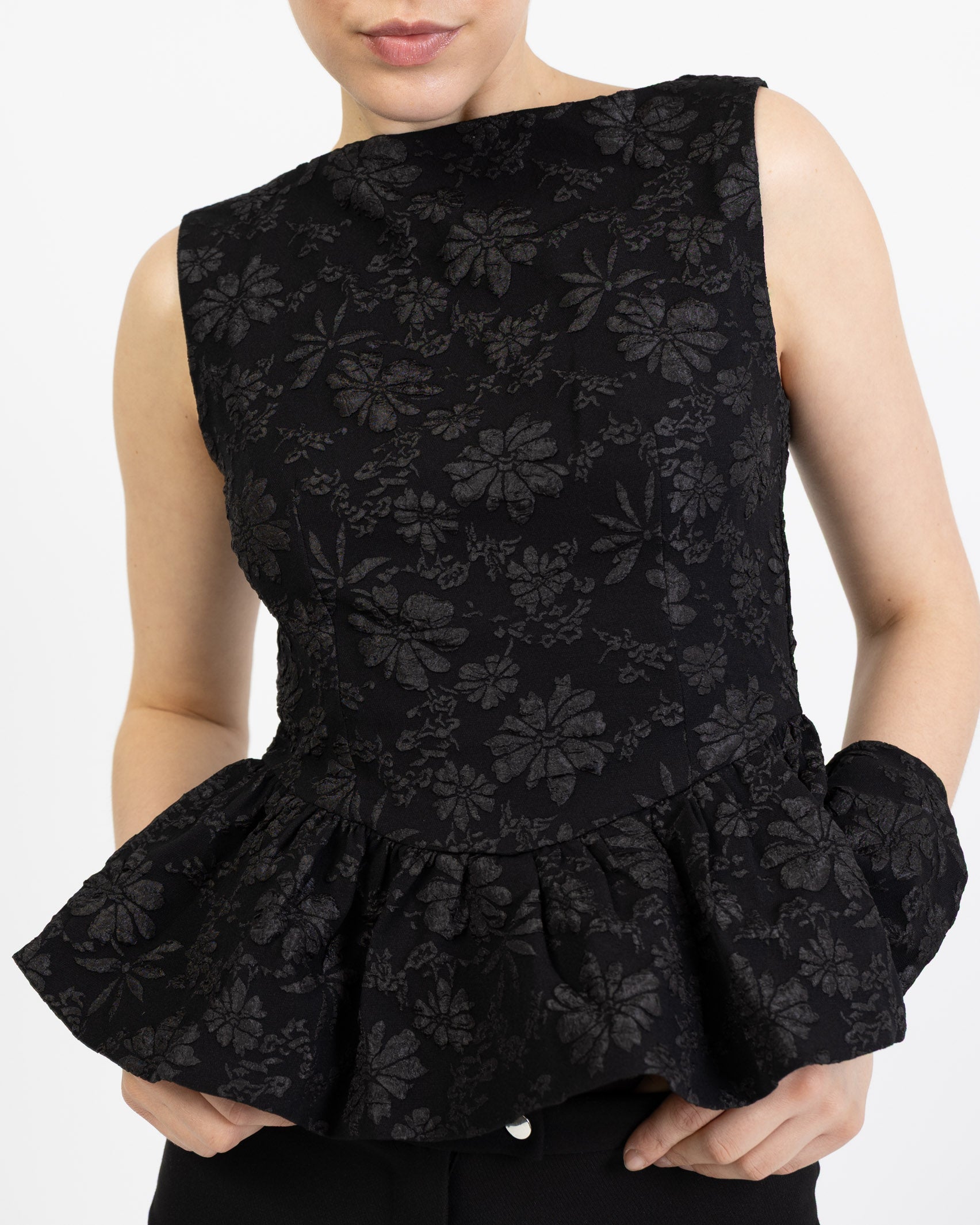 Elegantes Top mit Blumenmuster