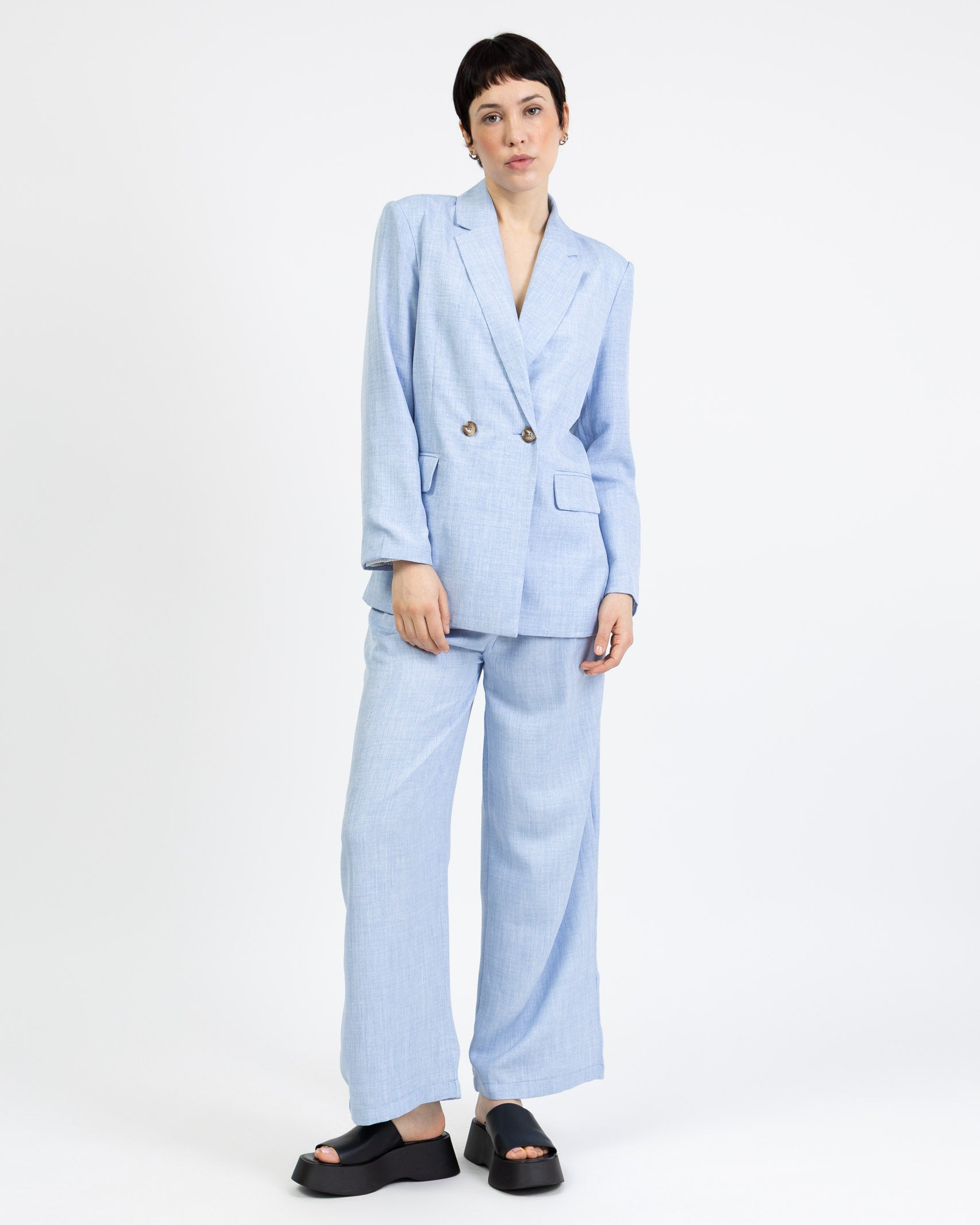 Leichter, melierter Blazer