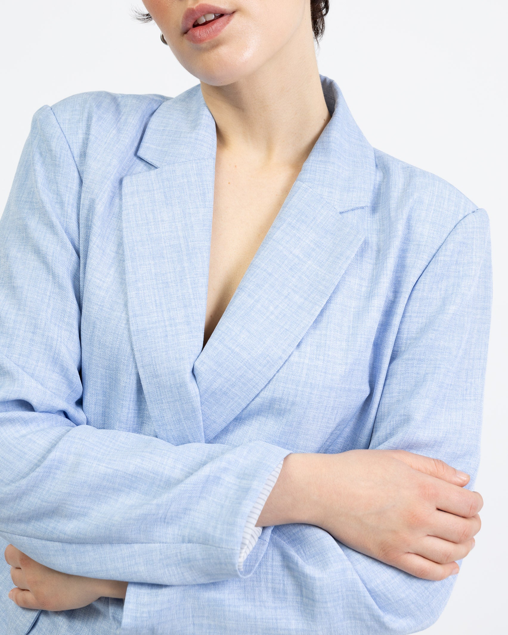 Leichter, melierter Blazer