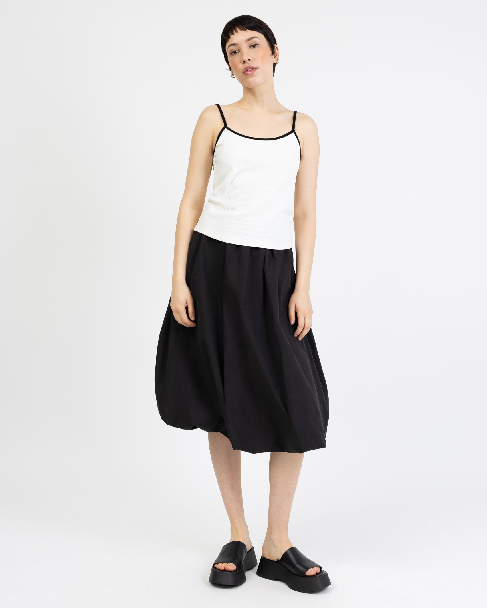 Zweifarbiges Tanktop