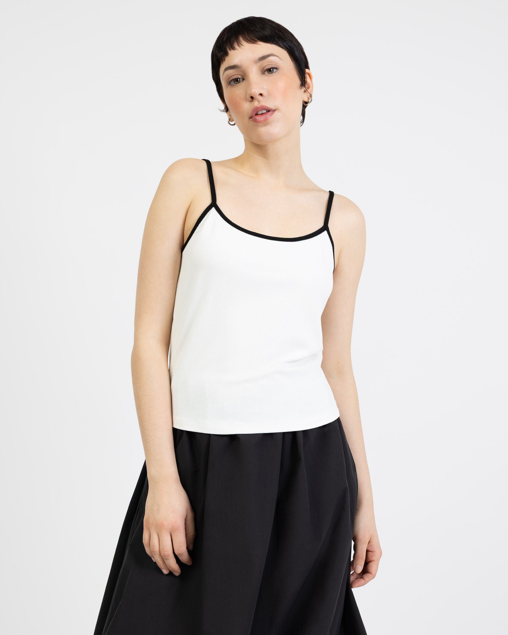 Zweifarbiges Tanktop