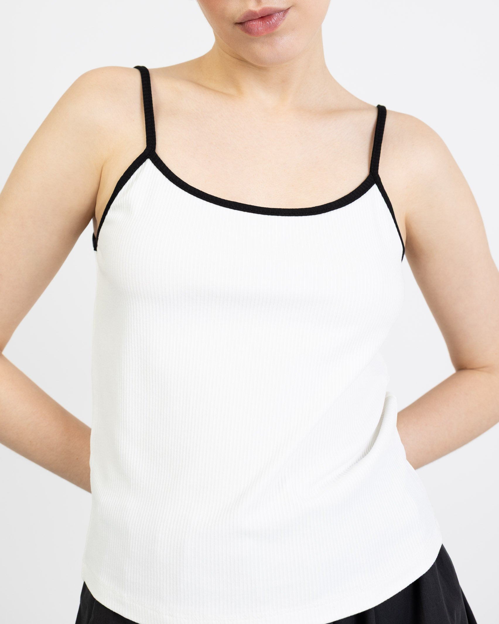 Zweifarbiges Tanktop