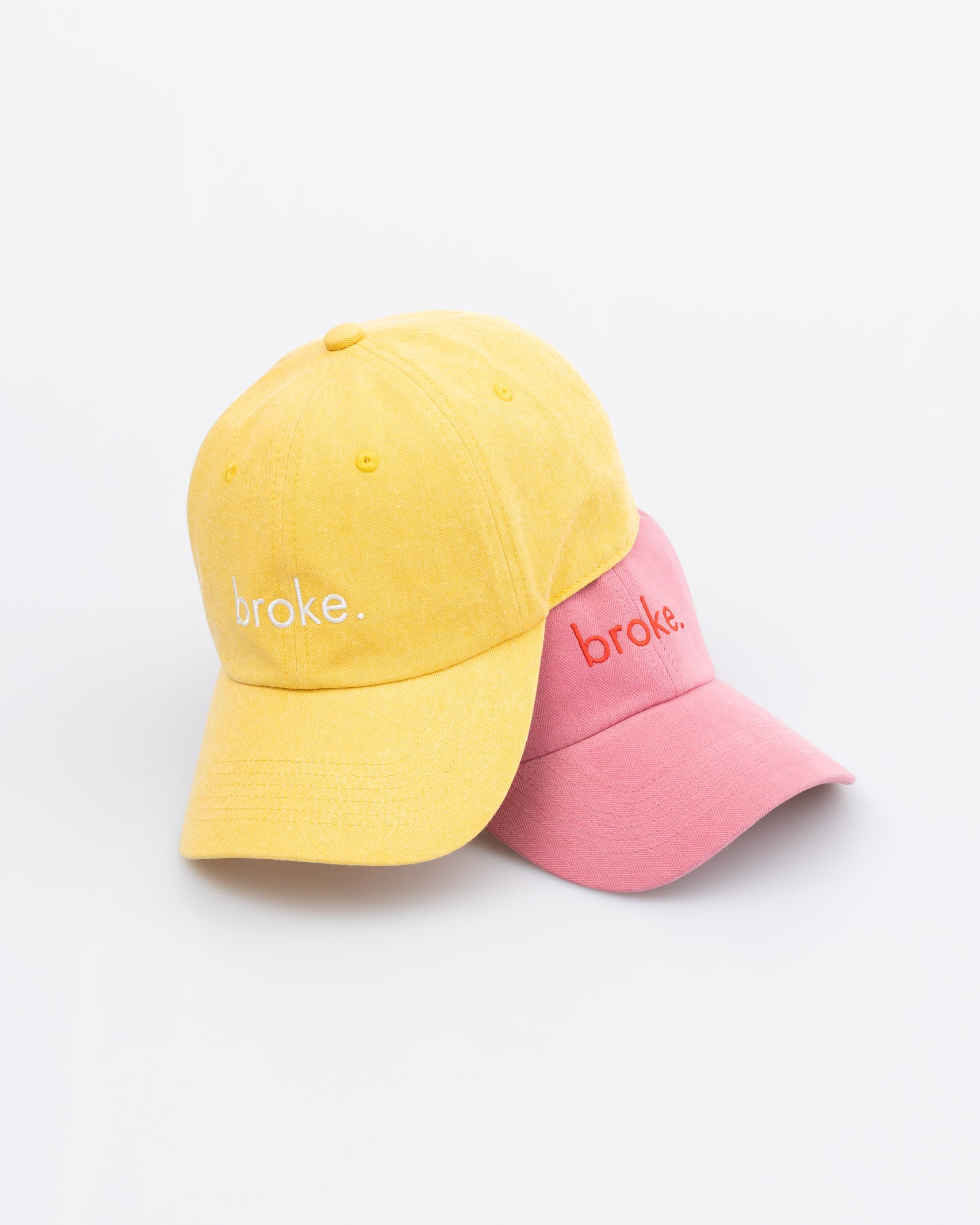 Cap mit "Broke" Print