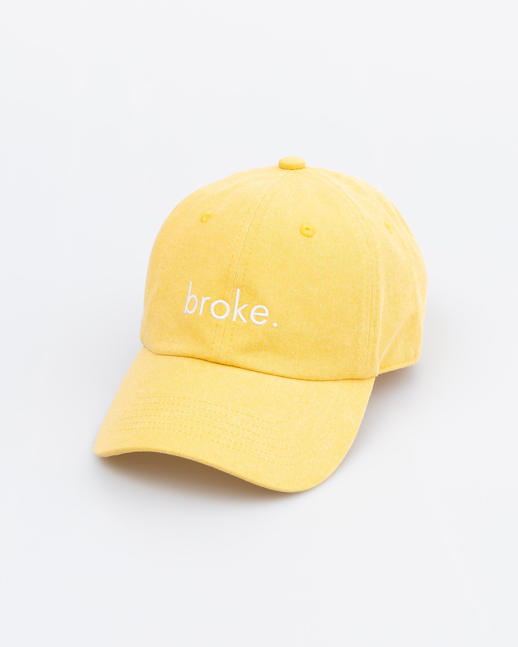 Cap mit "Broke" Print