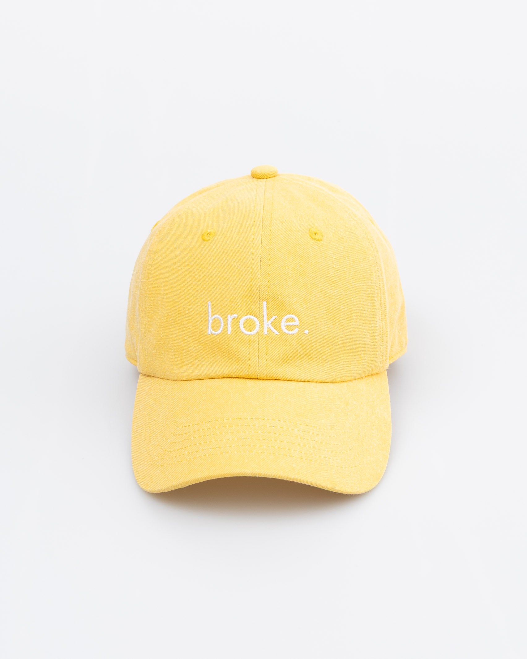 Cap mit "Broke" Print