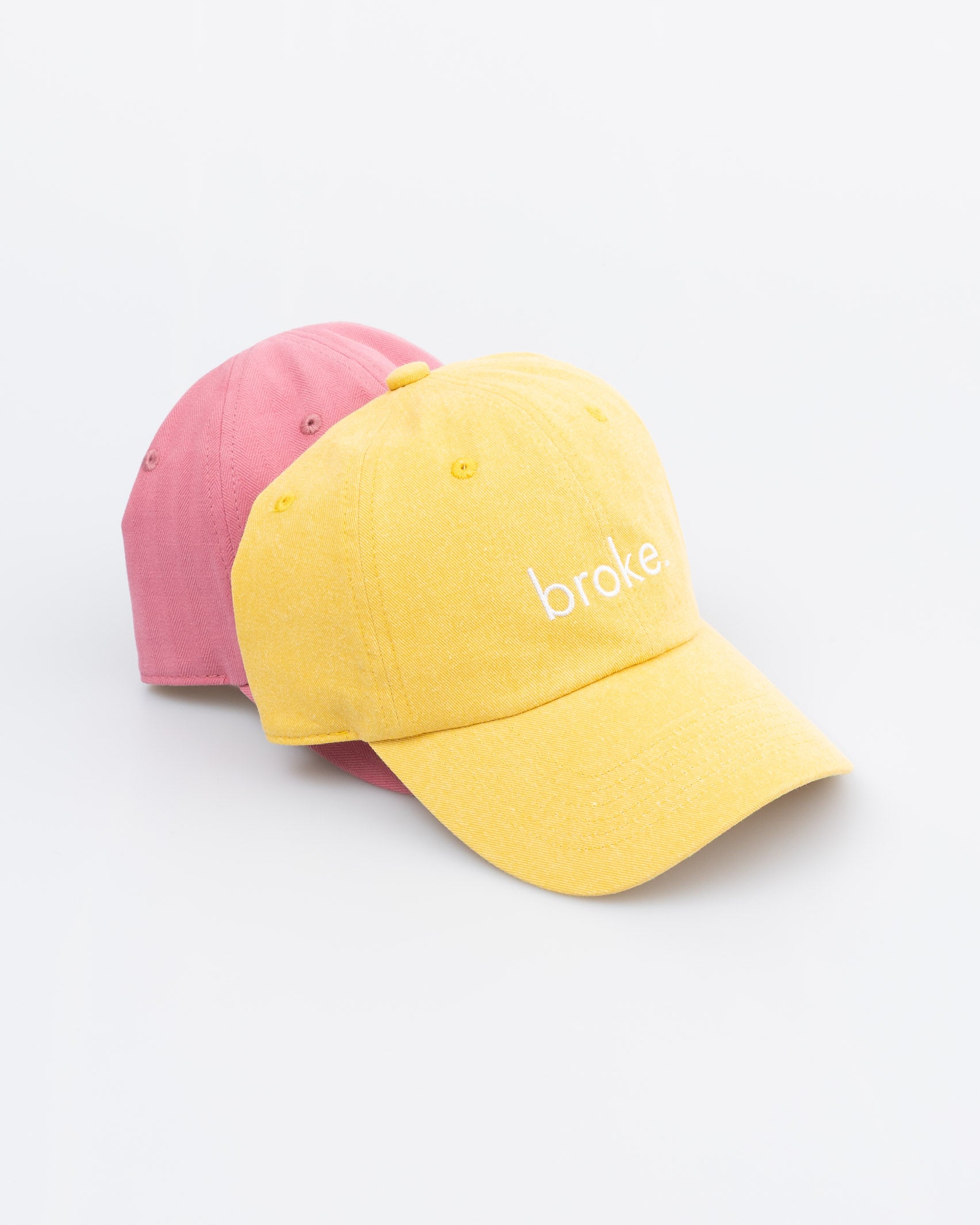 Cap mit "Broke" Print