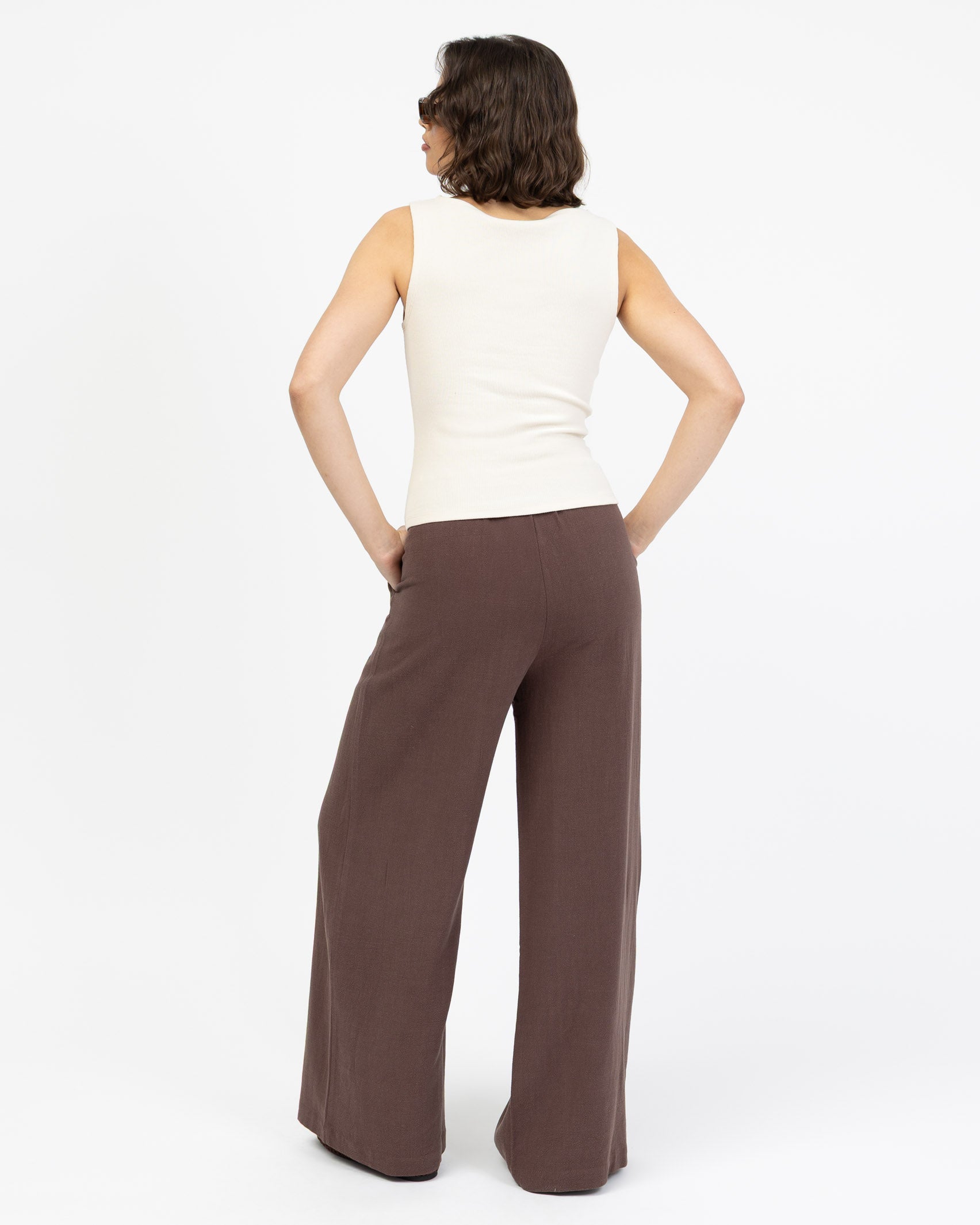 Basic Top mit U-Boot Ausschnitt