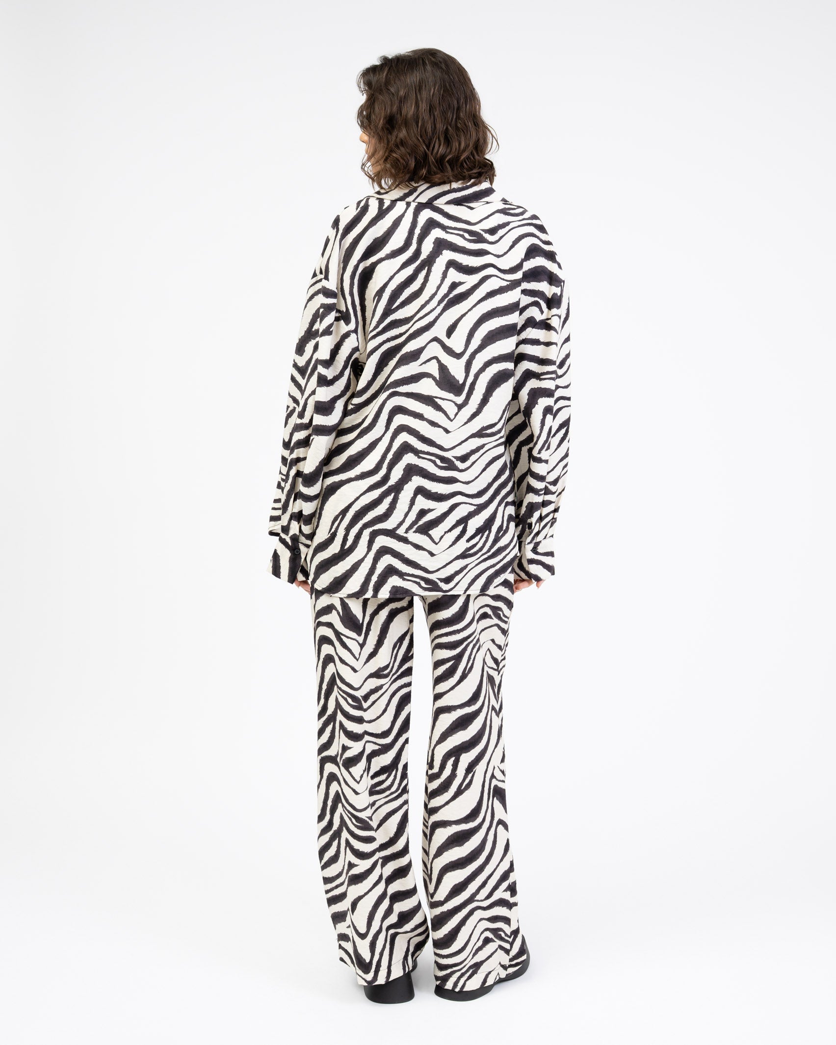 Bluse mit Zebraprint