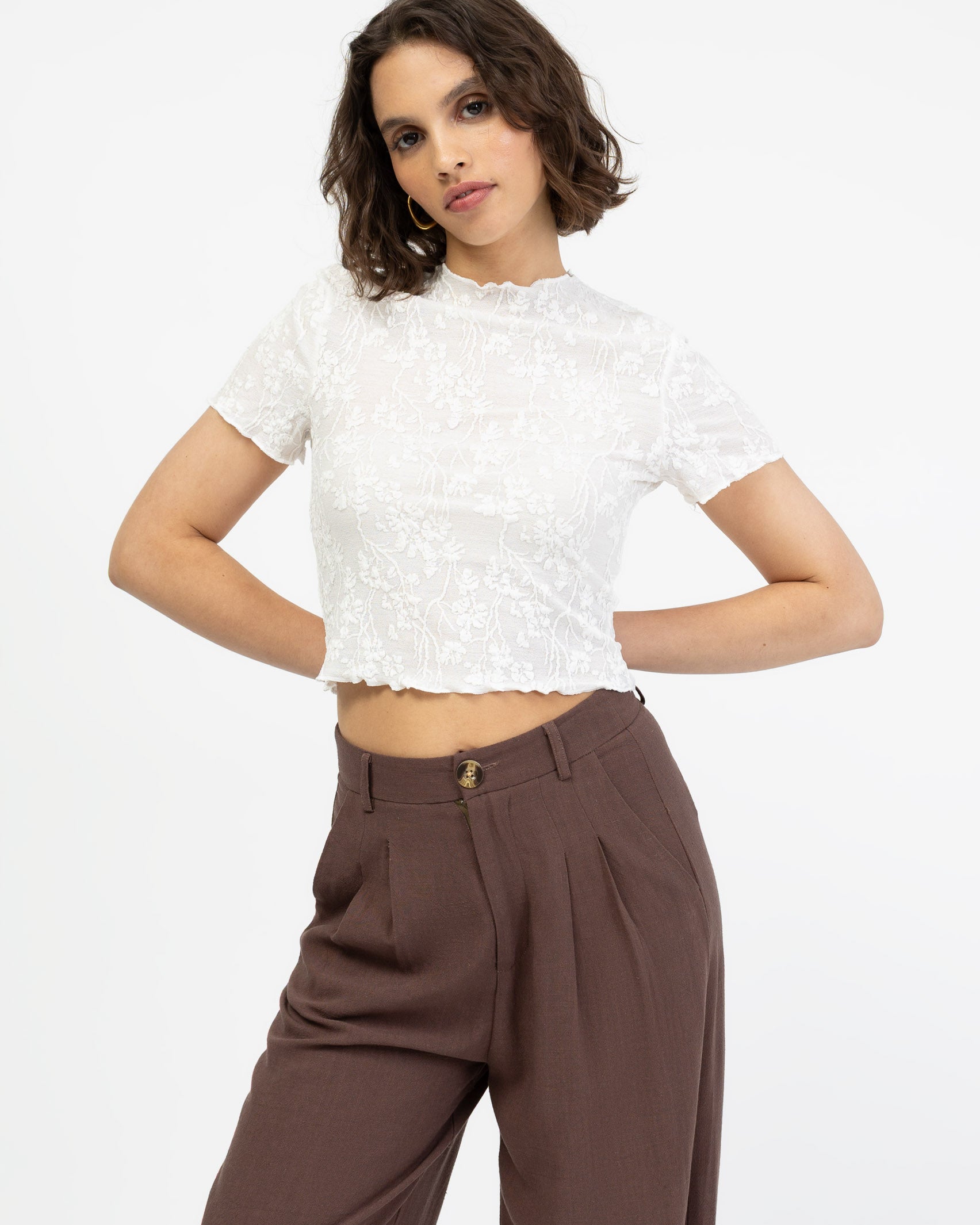 Shirt mit Blumenmuster