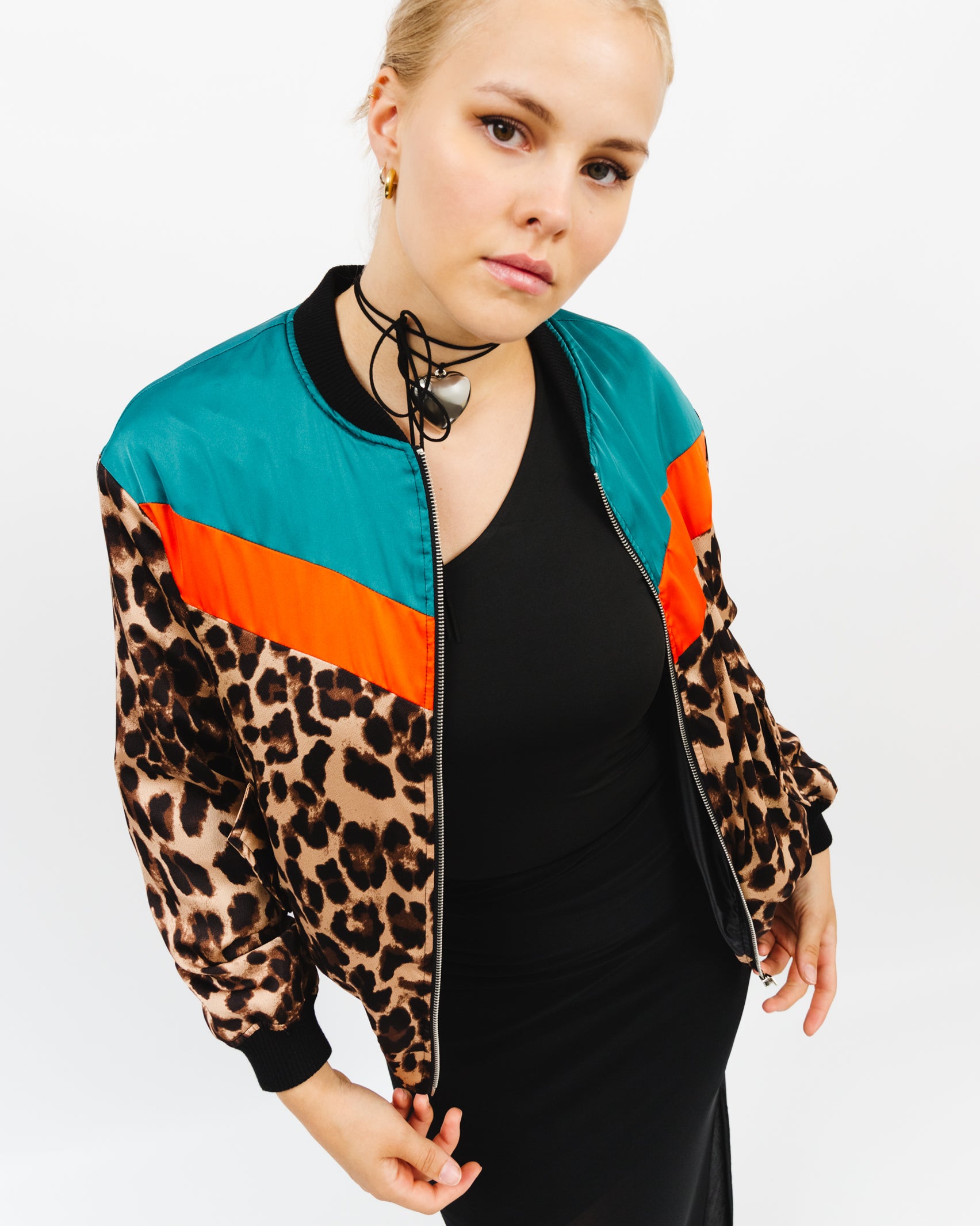 Bomberjacke im Colorblocking-Stil - Broke + Schön