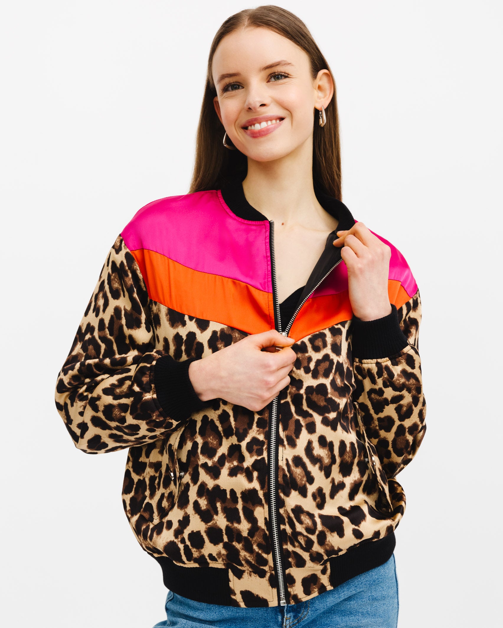 Bomberjacke im Colorblocking-Stil - Broke + Schön