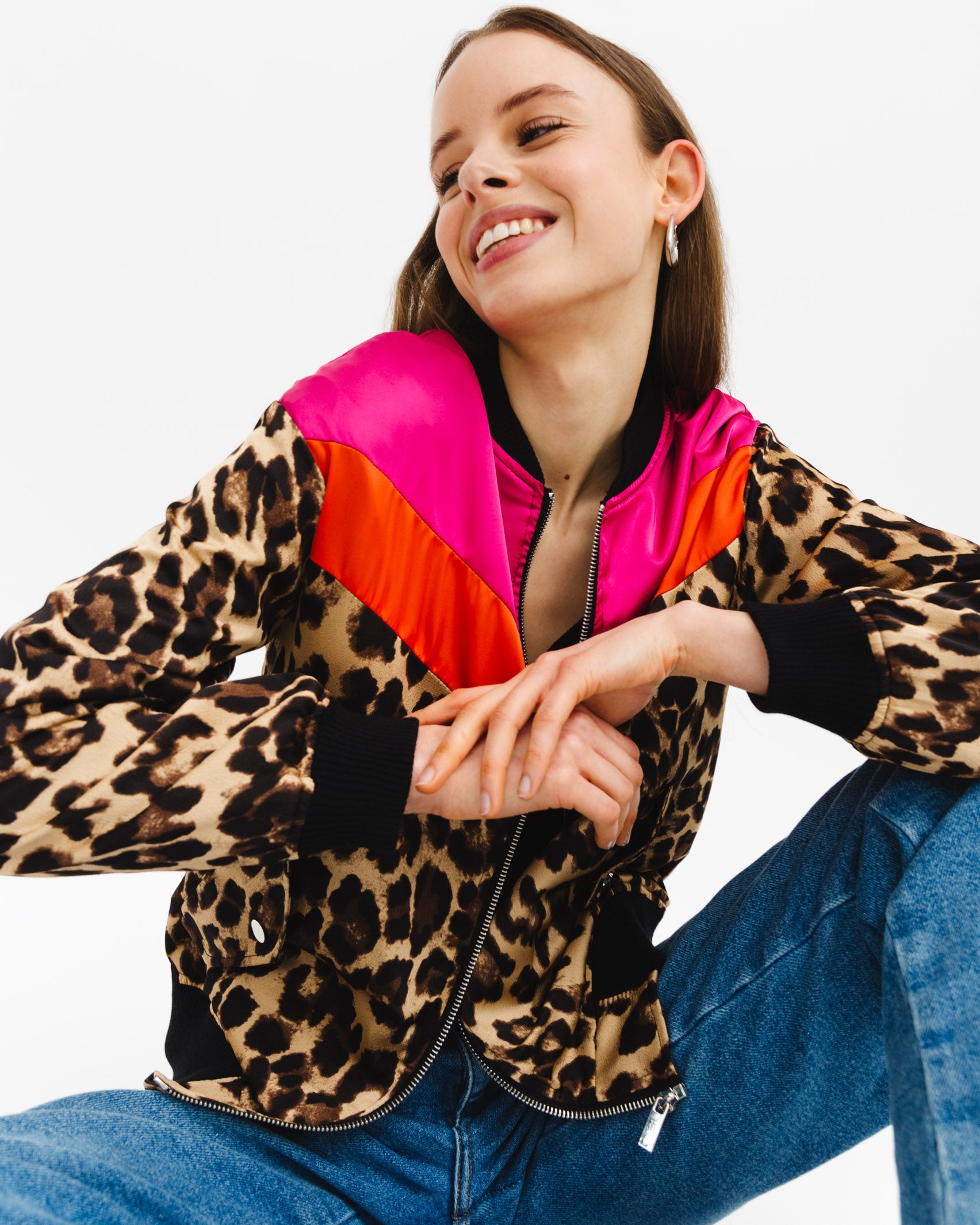 Bomberjacke im Colorblocking-Stil - Broke + Schön