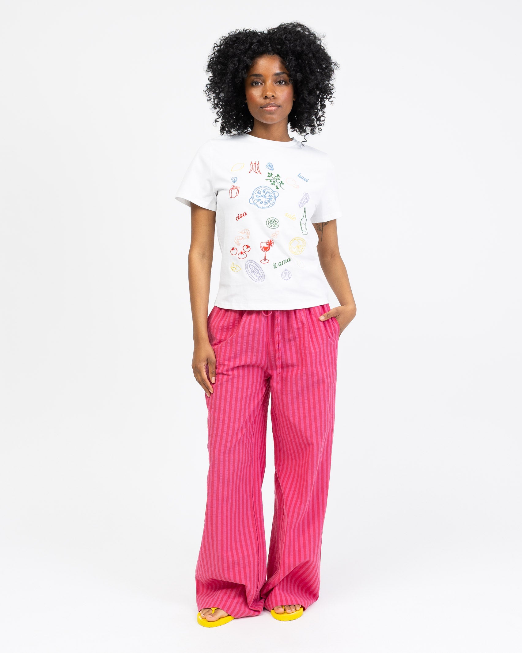 Sommerliches Shirt mit Italienprint