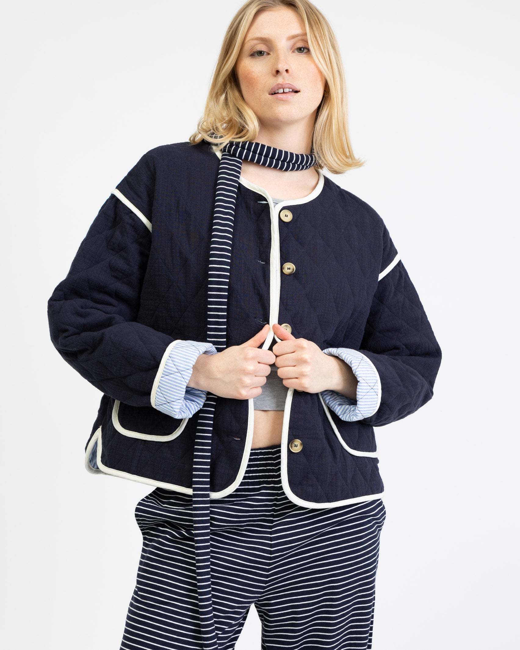 Gesteppte Baumwolljacke