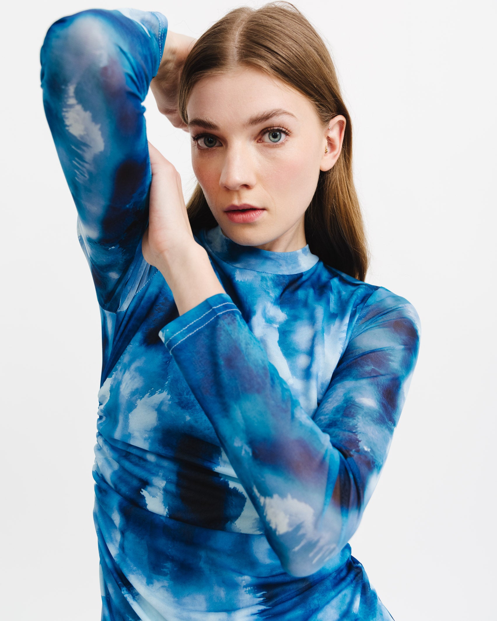 Mesh Maxikleid mit Rückenausschnitt - Broke + Schön