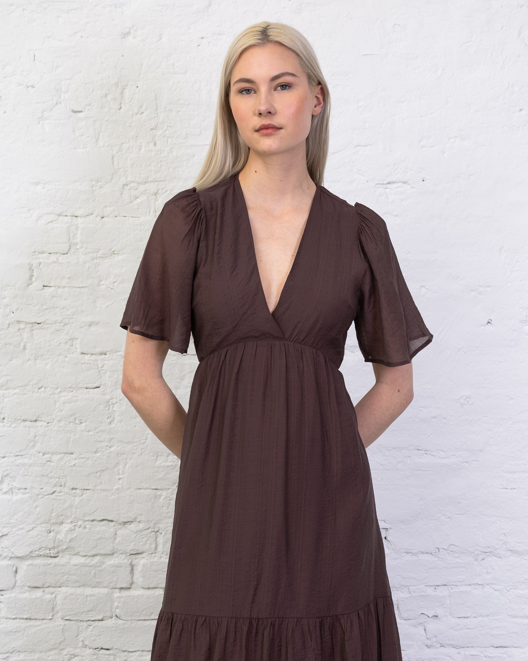 Luftiges Sommerkleid mit Seidenanteil