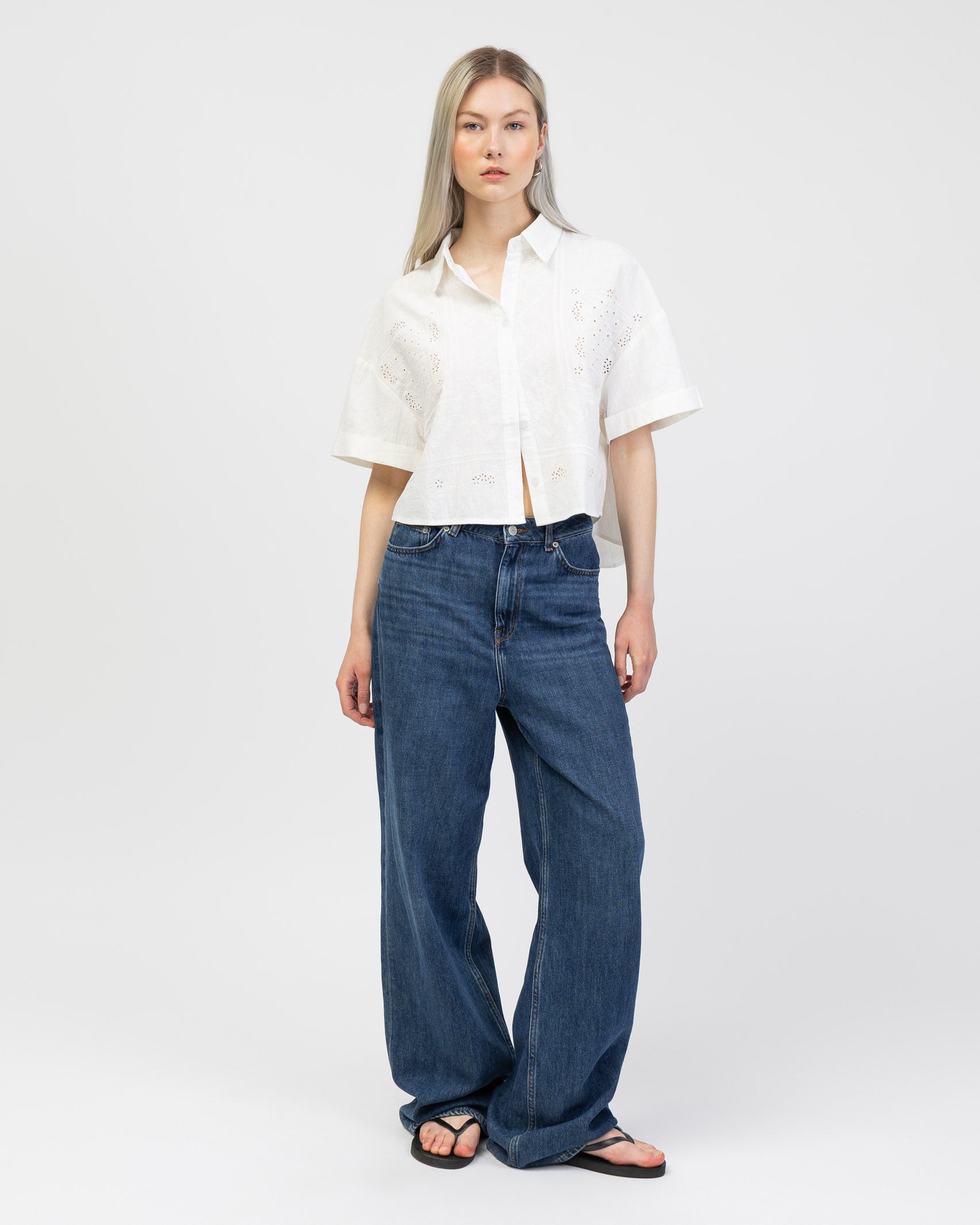 Luftige Bluse im Boho Stil